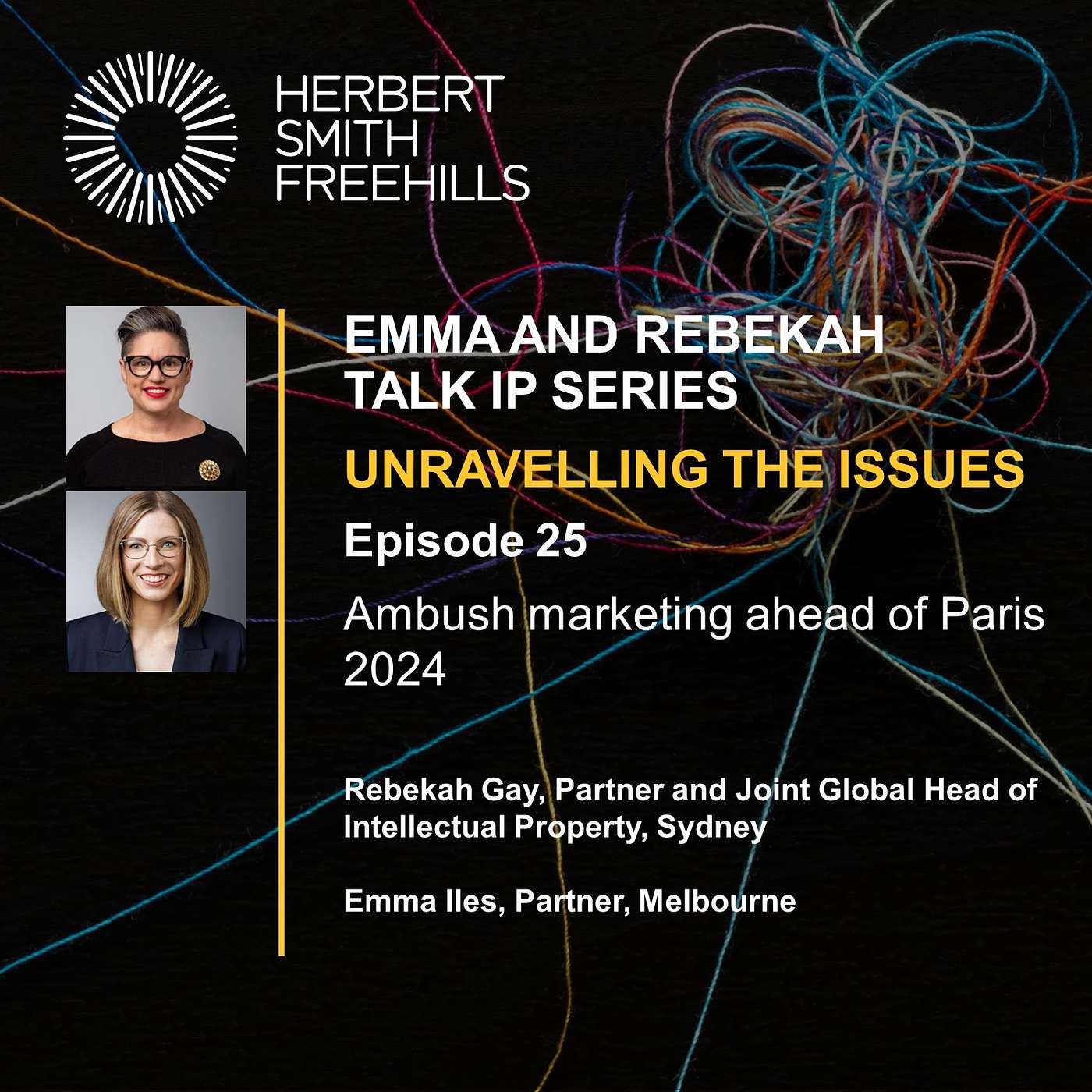 Emma and Rebekah Talk IP EP25: Ambush marketing ahead of Paris 2024 episode artwork