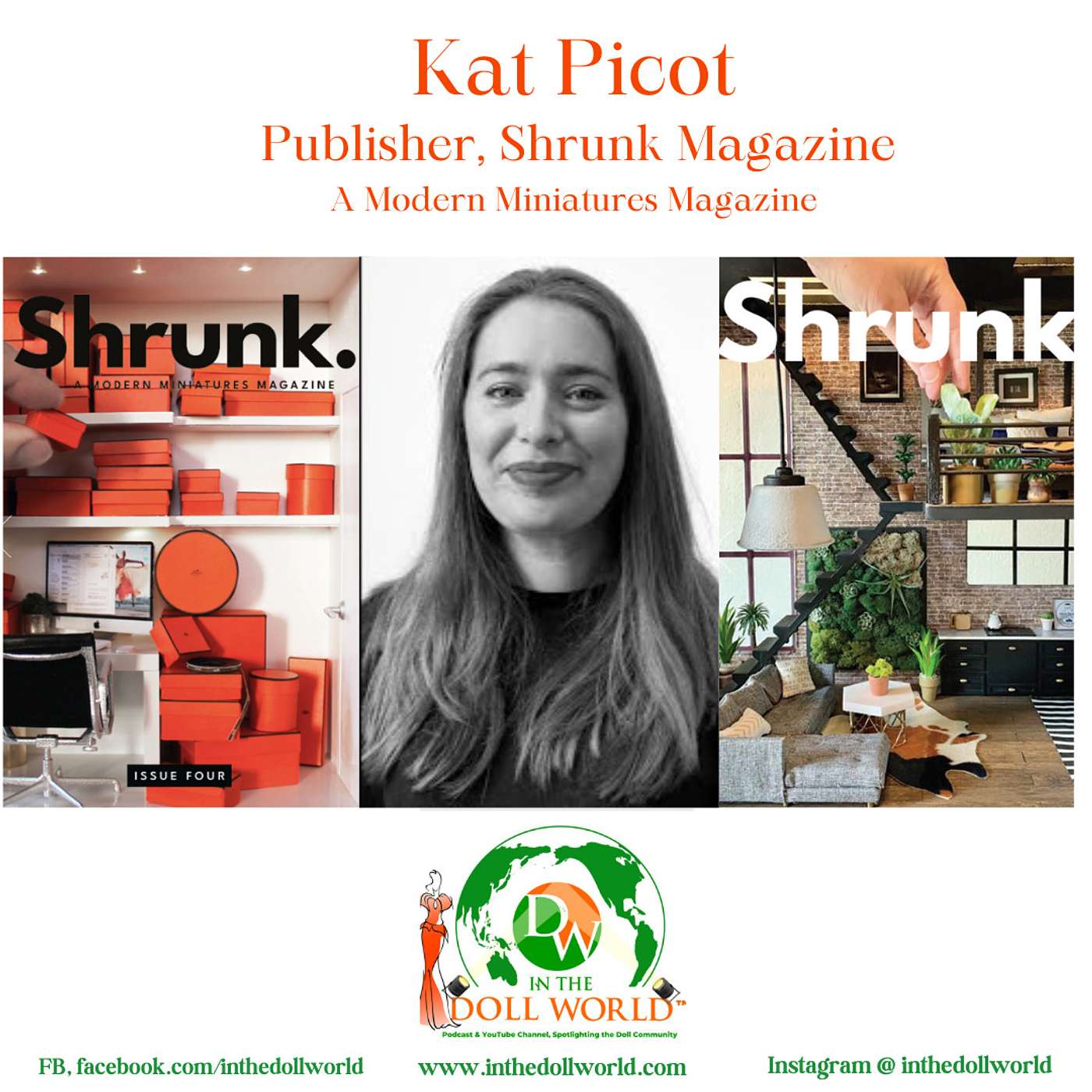 Exploring the World of Miniatures with Kat Picot: Publisher of Shrunk Magazine