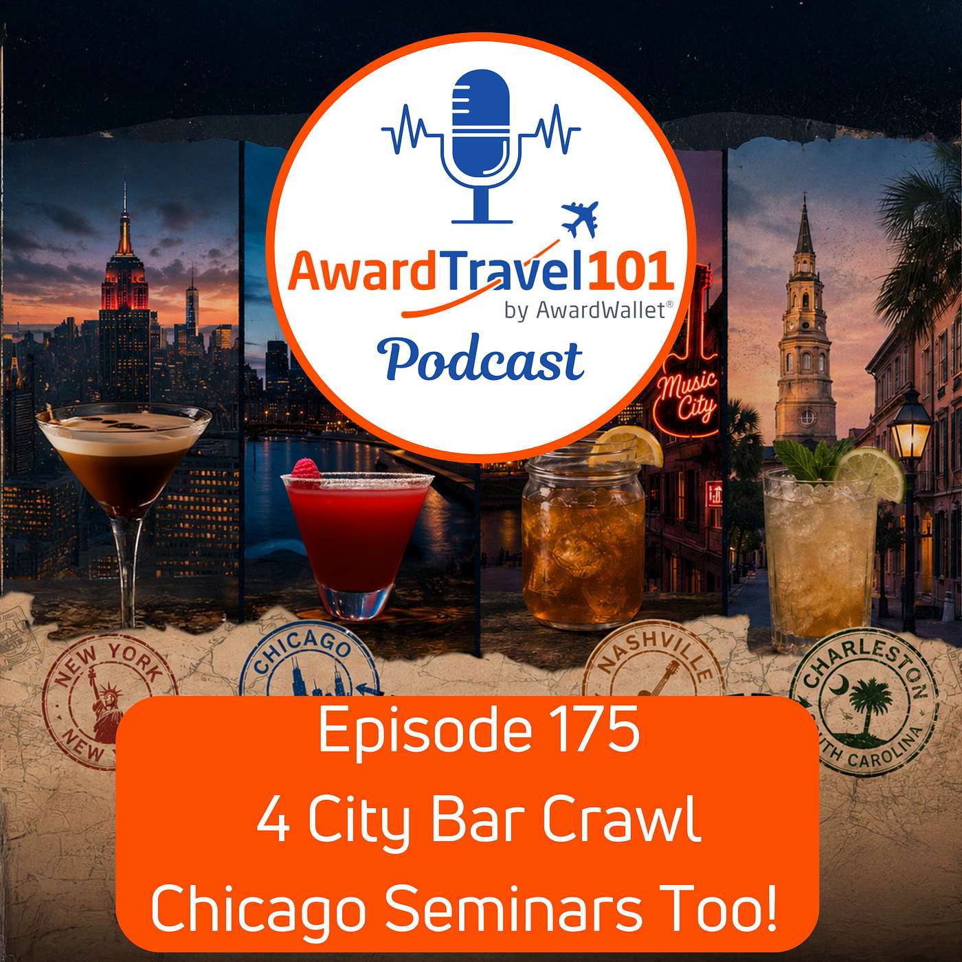 1-Day, 4 City Bar Crawl (Chicago Seminars Too!) episode artwork