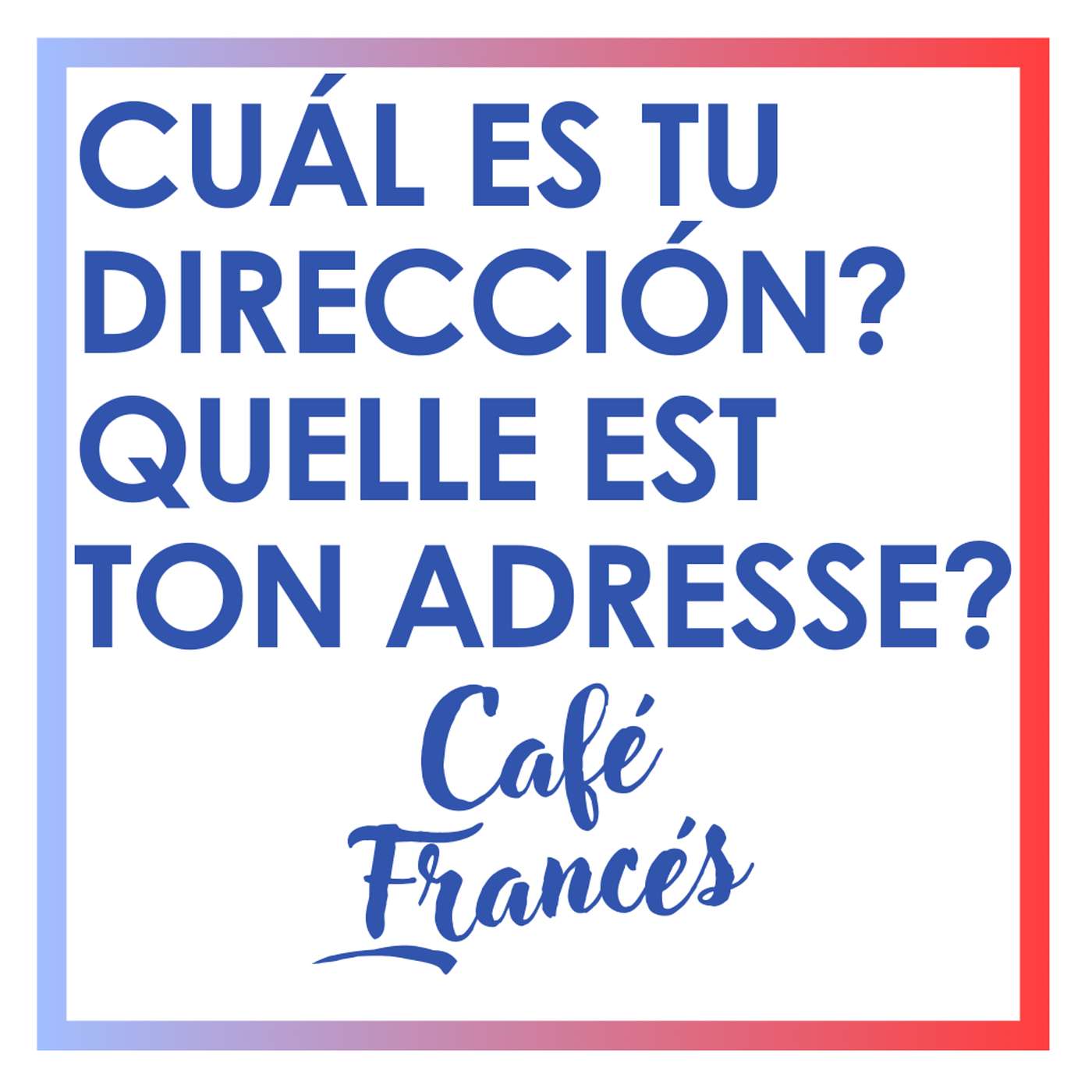 Café Francés ~ Aprende francés!