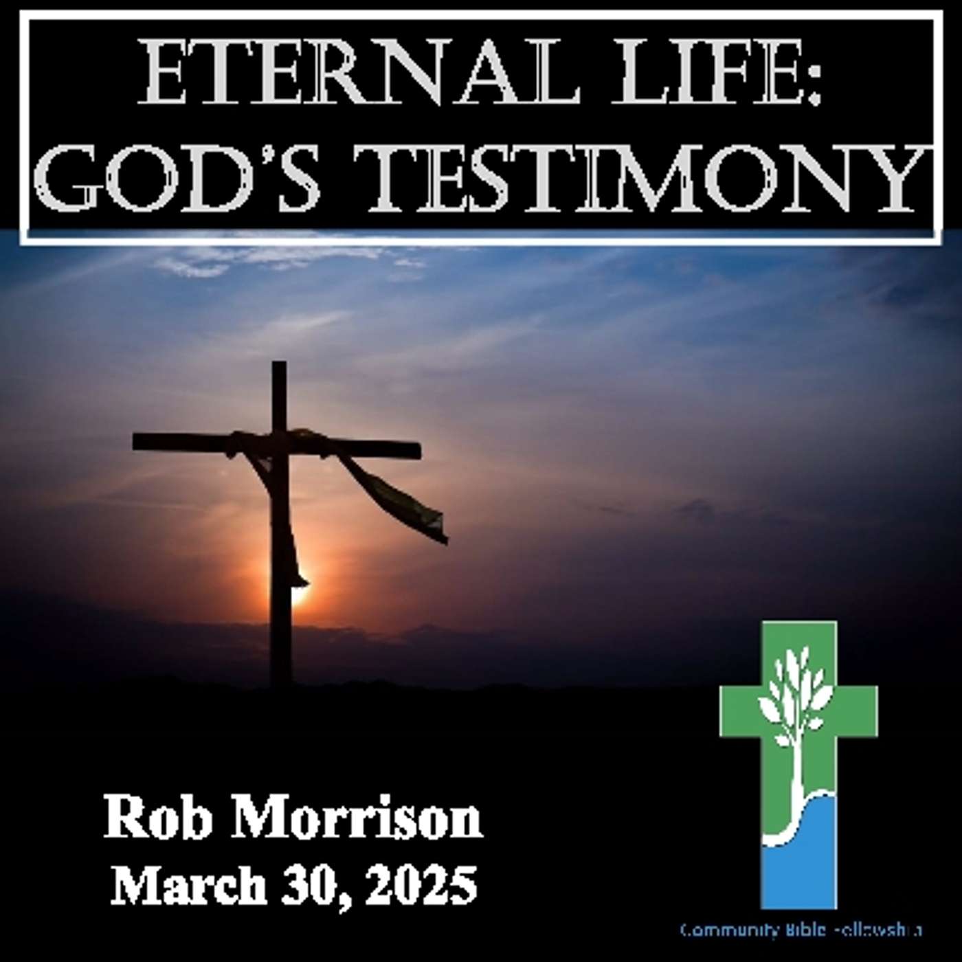03.30.25 Eternal Life, God's Testimony