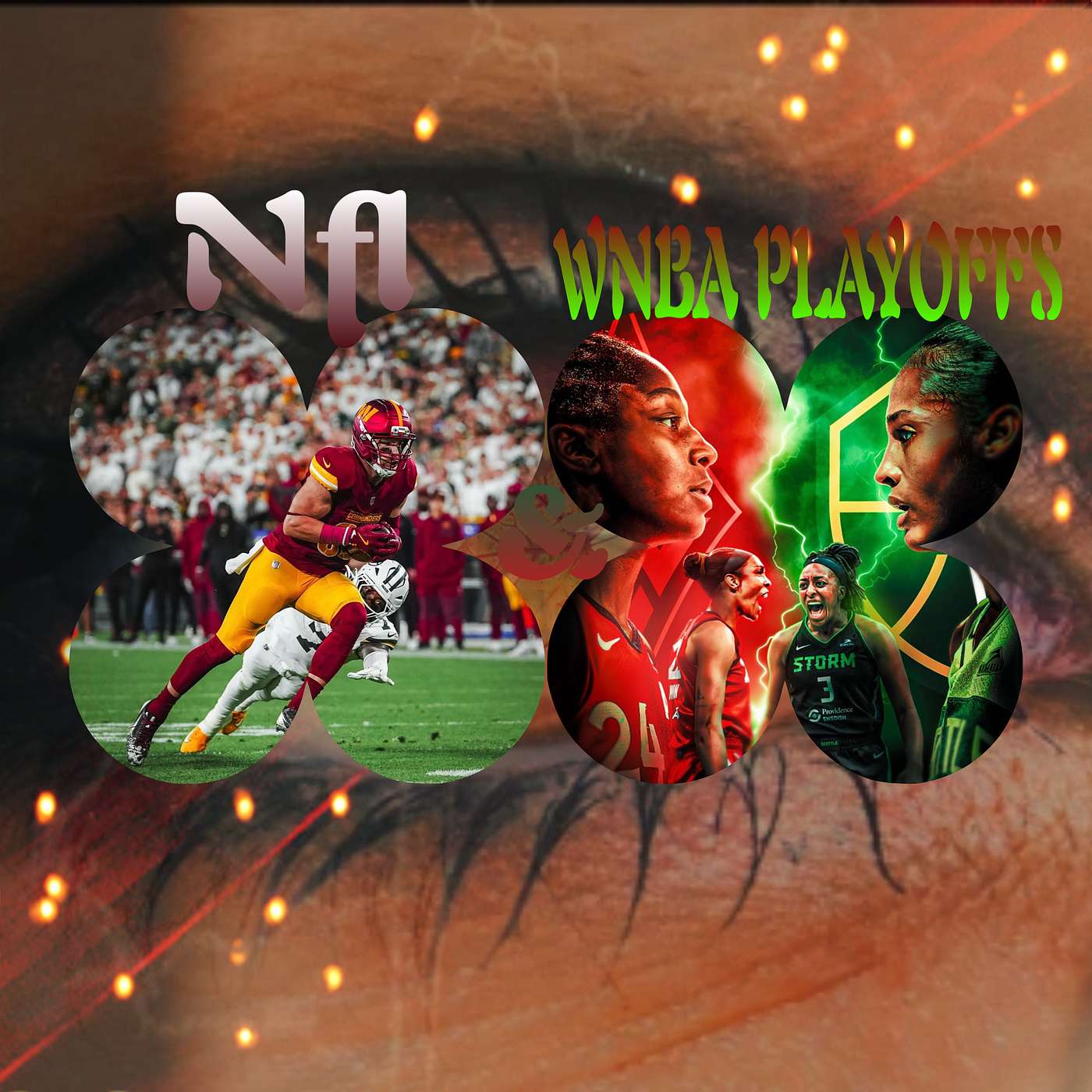 NFL & WNBA PLAYOFFS episode artwork