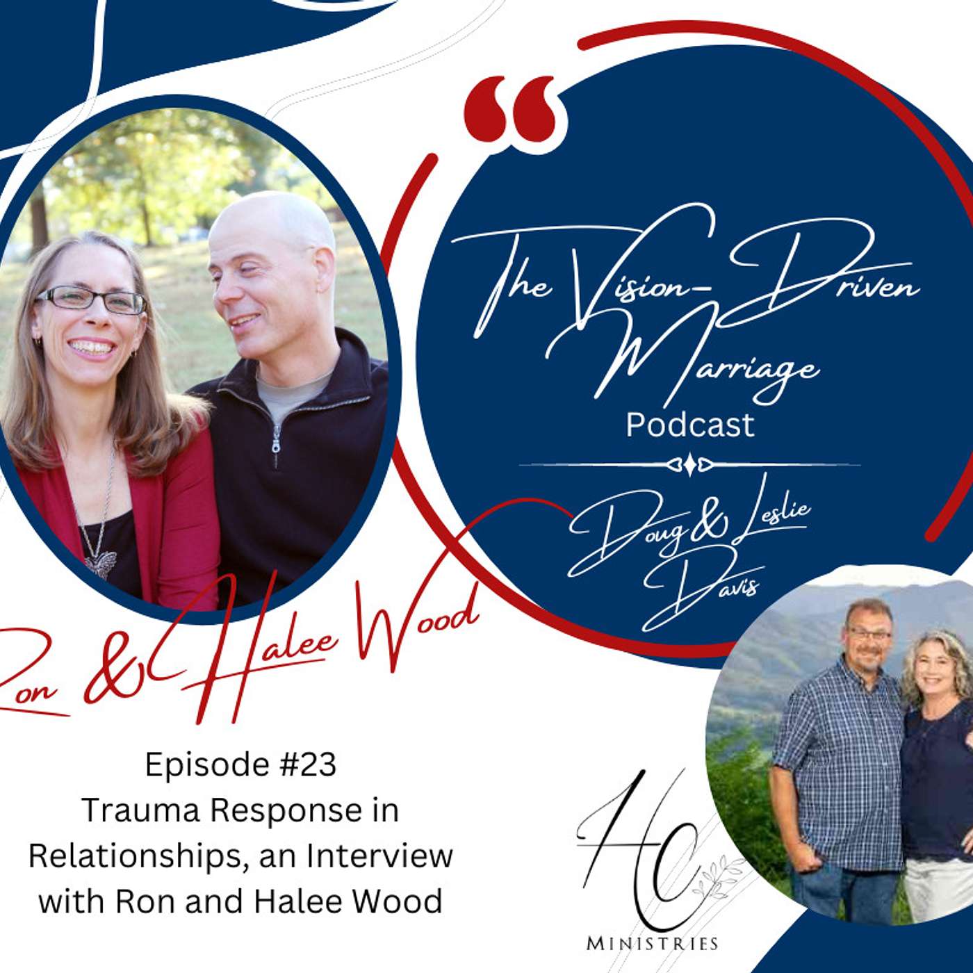Trauma Response in Relationships, an Interview with Ron and Halee Wood