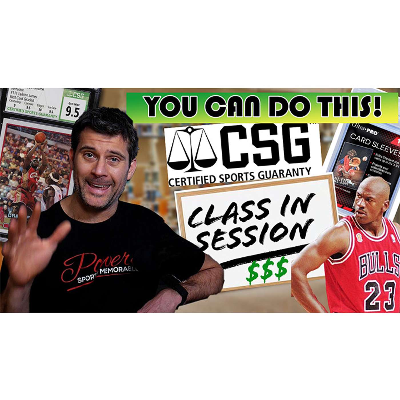 Start a SPORTS CARD Collection for Under $500 & MAKE MONEY! | PSM