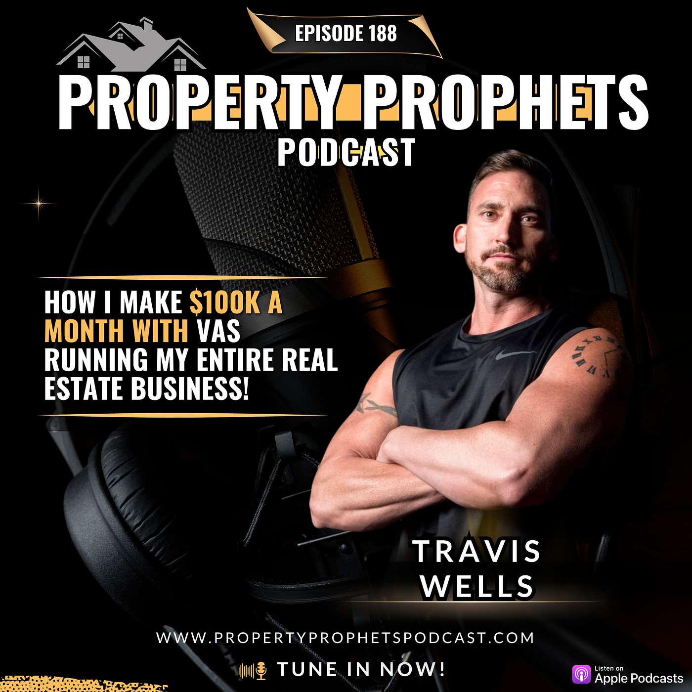 188. How I Make $100K+ A Month With VAs Running My Entire Real Estate Business!