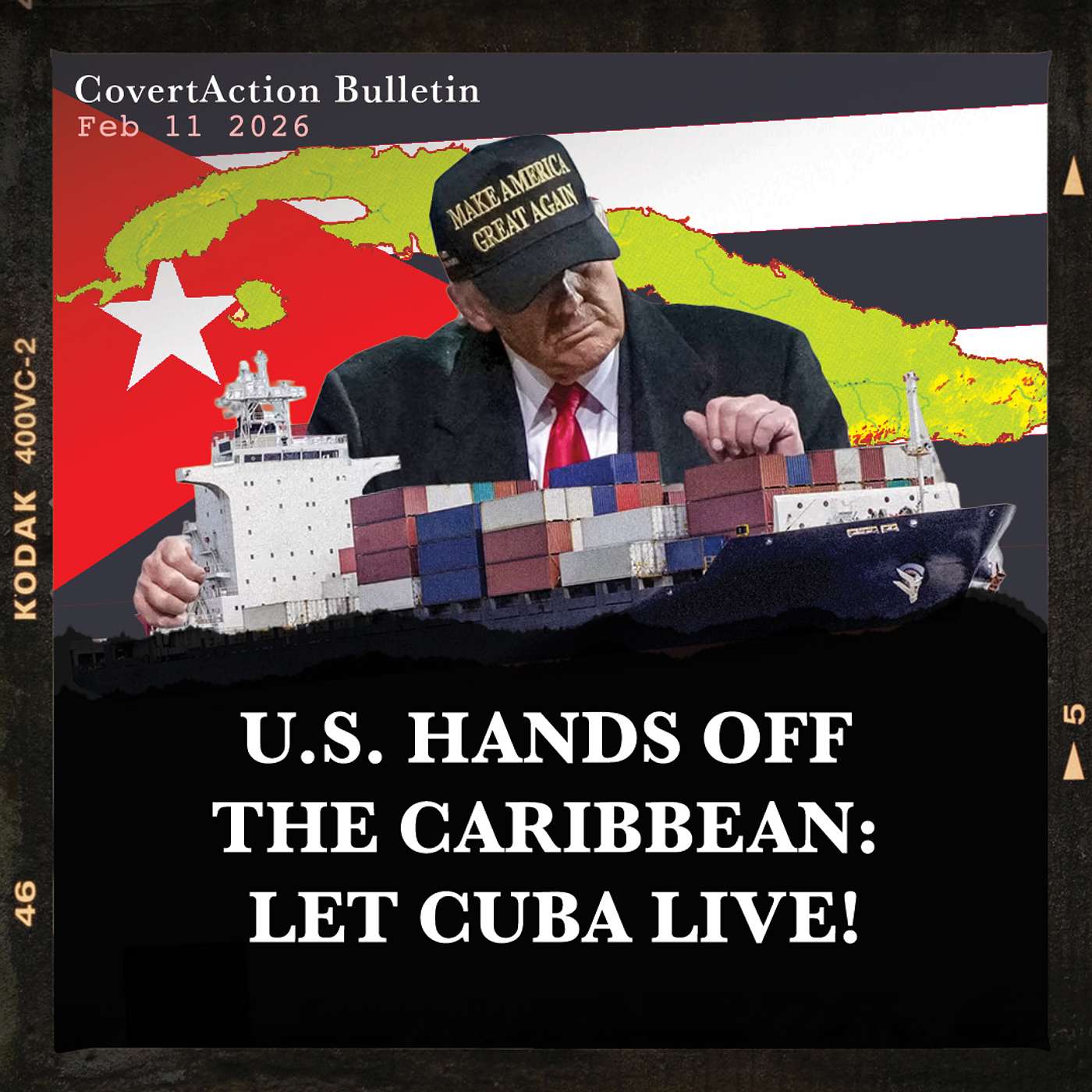 U.S. Hands Off the Caribbean: Let Cuba Live!