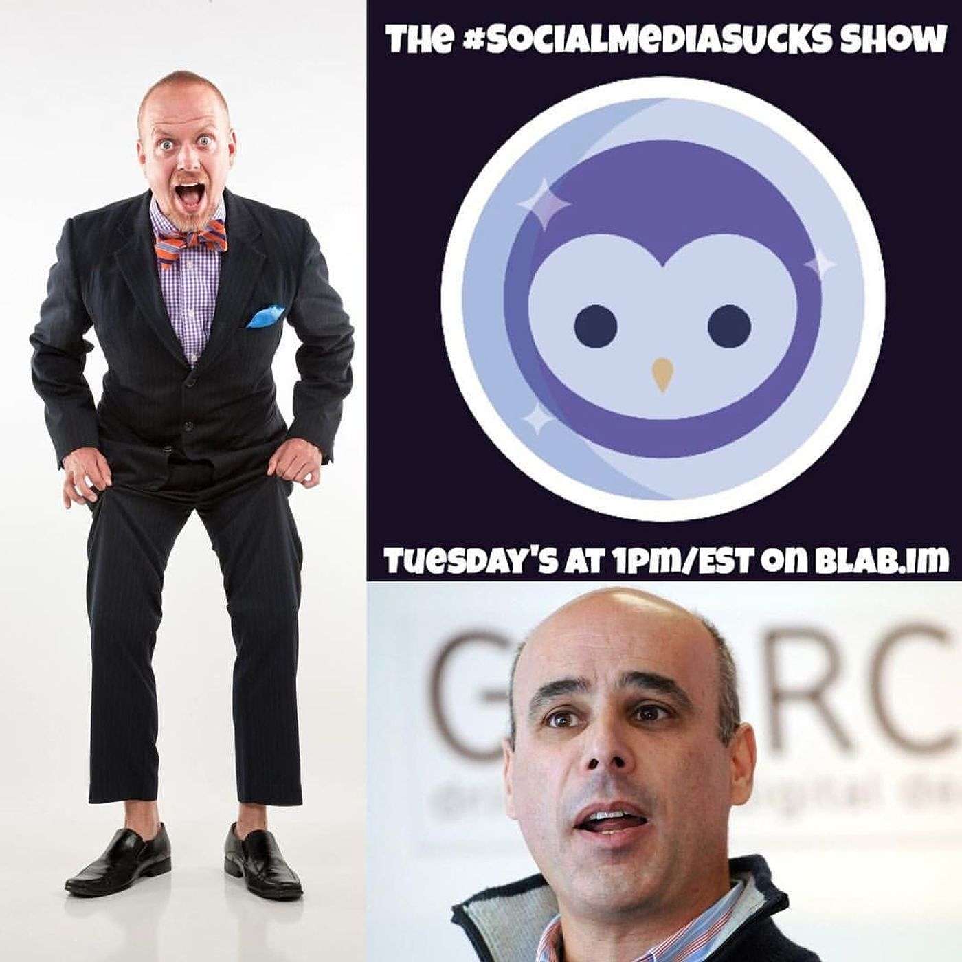 EPISODE 15: The Social Media SUCKS Show - Mark Shaw - Twitter, Live Streaming & #TagTribes episode artwork