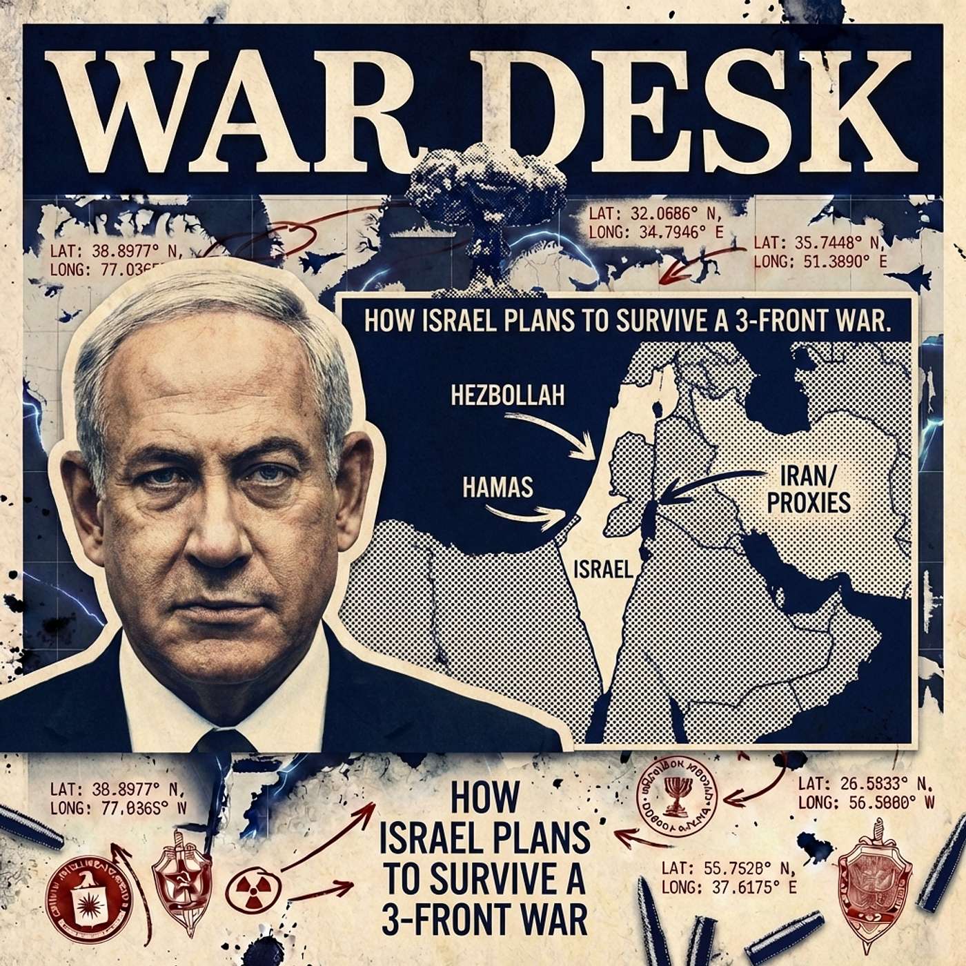Israel's Defense Strategy: Surviving a 3-Front War