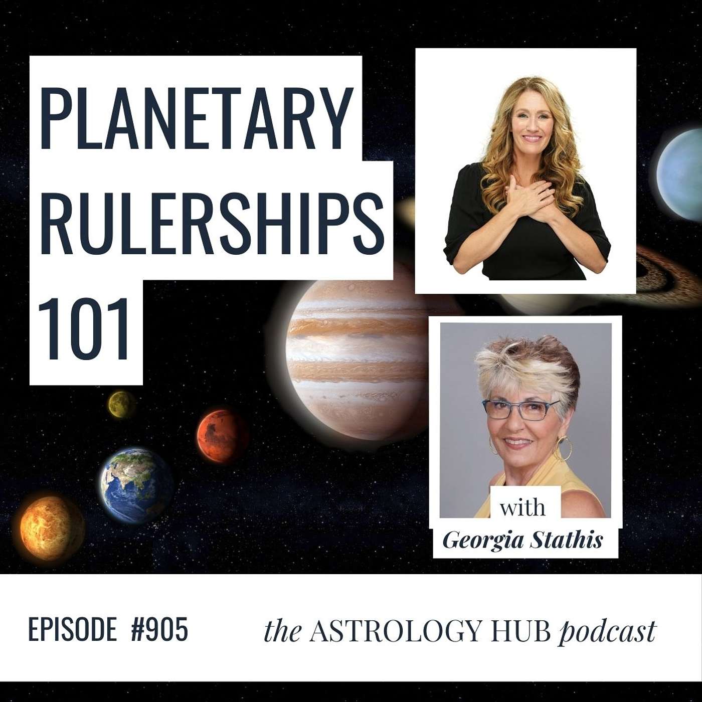 cover of episode Planetary Rulerships 101: Master Your Chart Reading Skills with Georgia Stathis