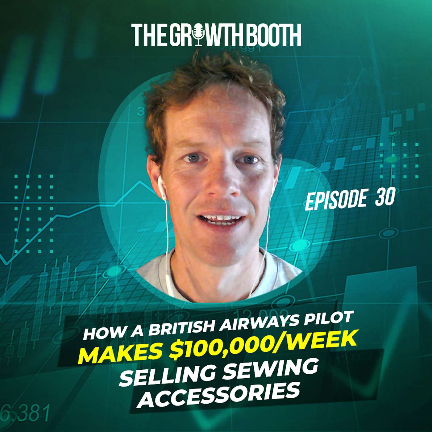 How A British Airways Pilot Makes $100,000/Week Selling Sewing Accessories | The Growth Booth #30