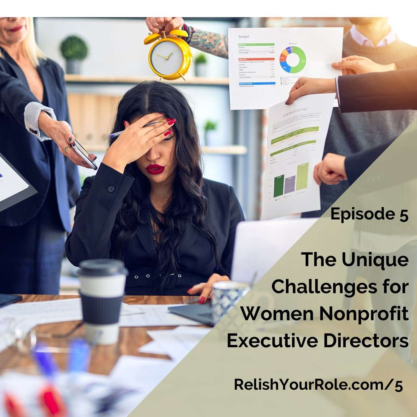 5. The Unique Challenges for Women Nonprofit Executive Directors episode artwork