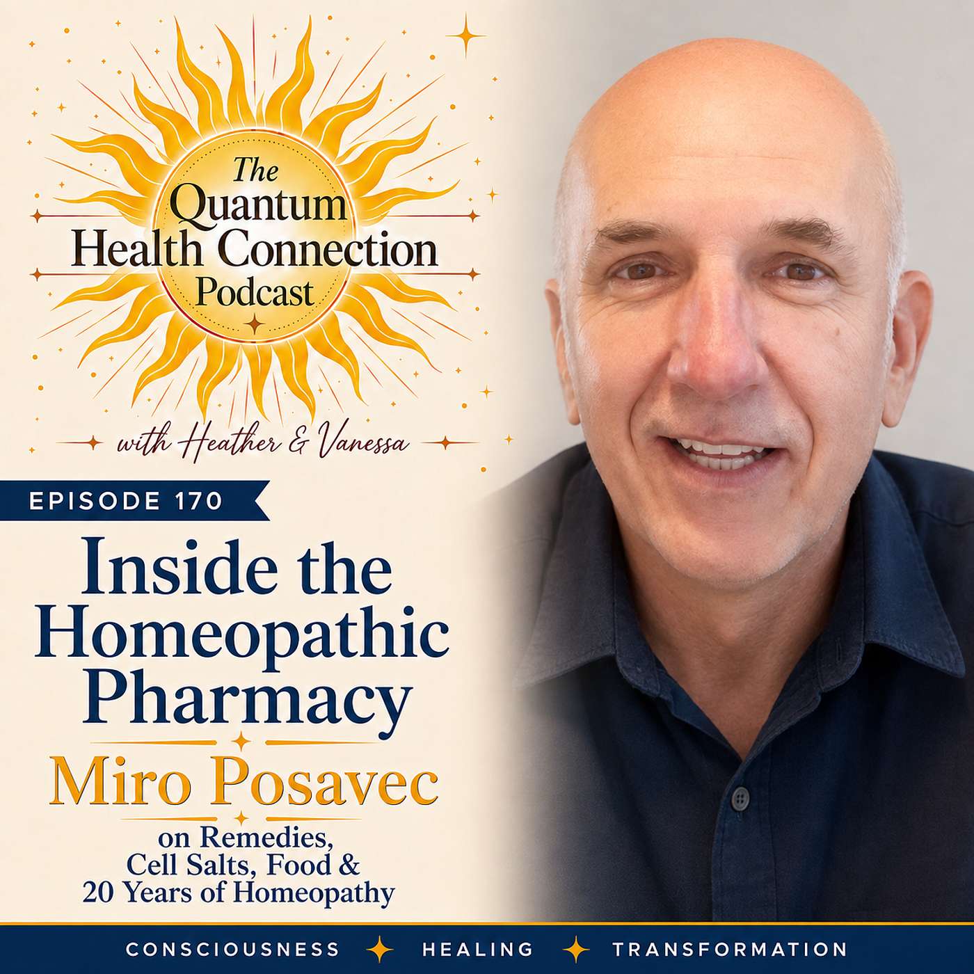 #170 Inside the Homeopathic Pharmacy: Miro Pasek on Remedies, Cell Salts, Food & 20 Years of Homeopathy episode artwork