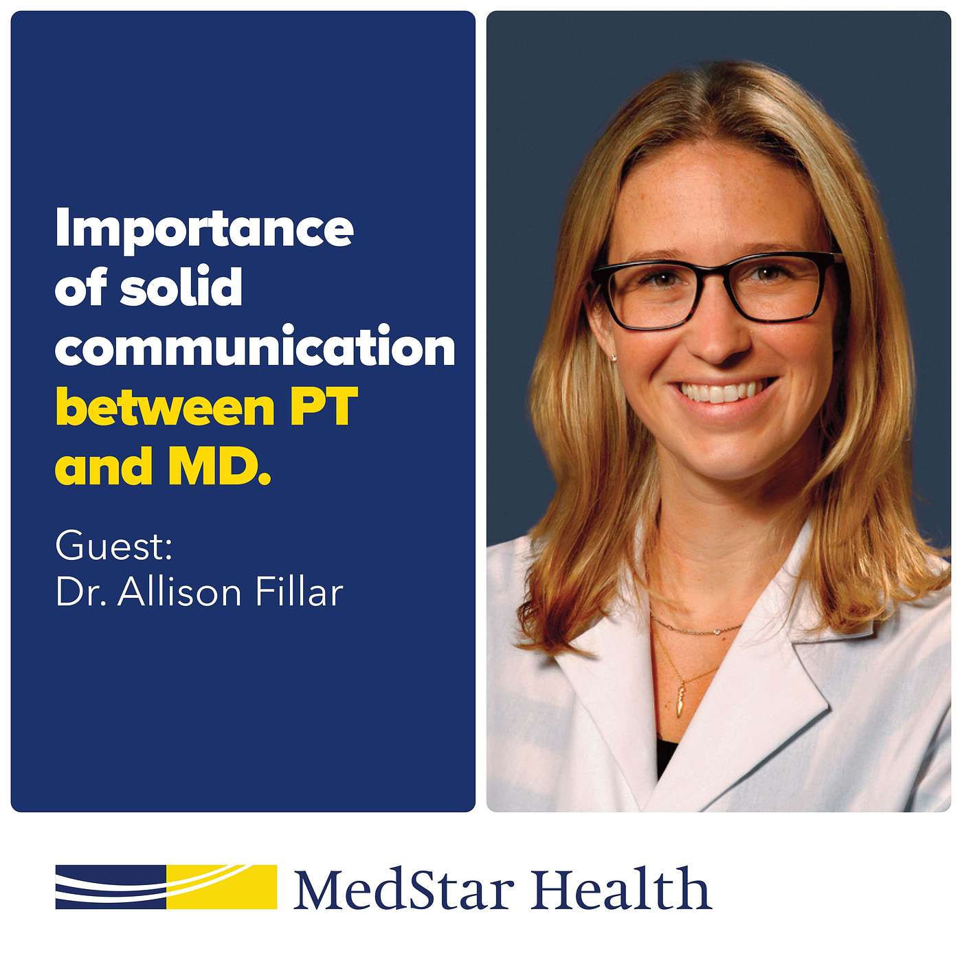 cover of episode Teamwork in Recovery: Importance of Solid Communication between PT and MD with Dr. Fillar