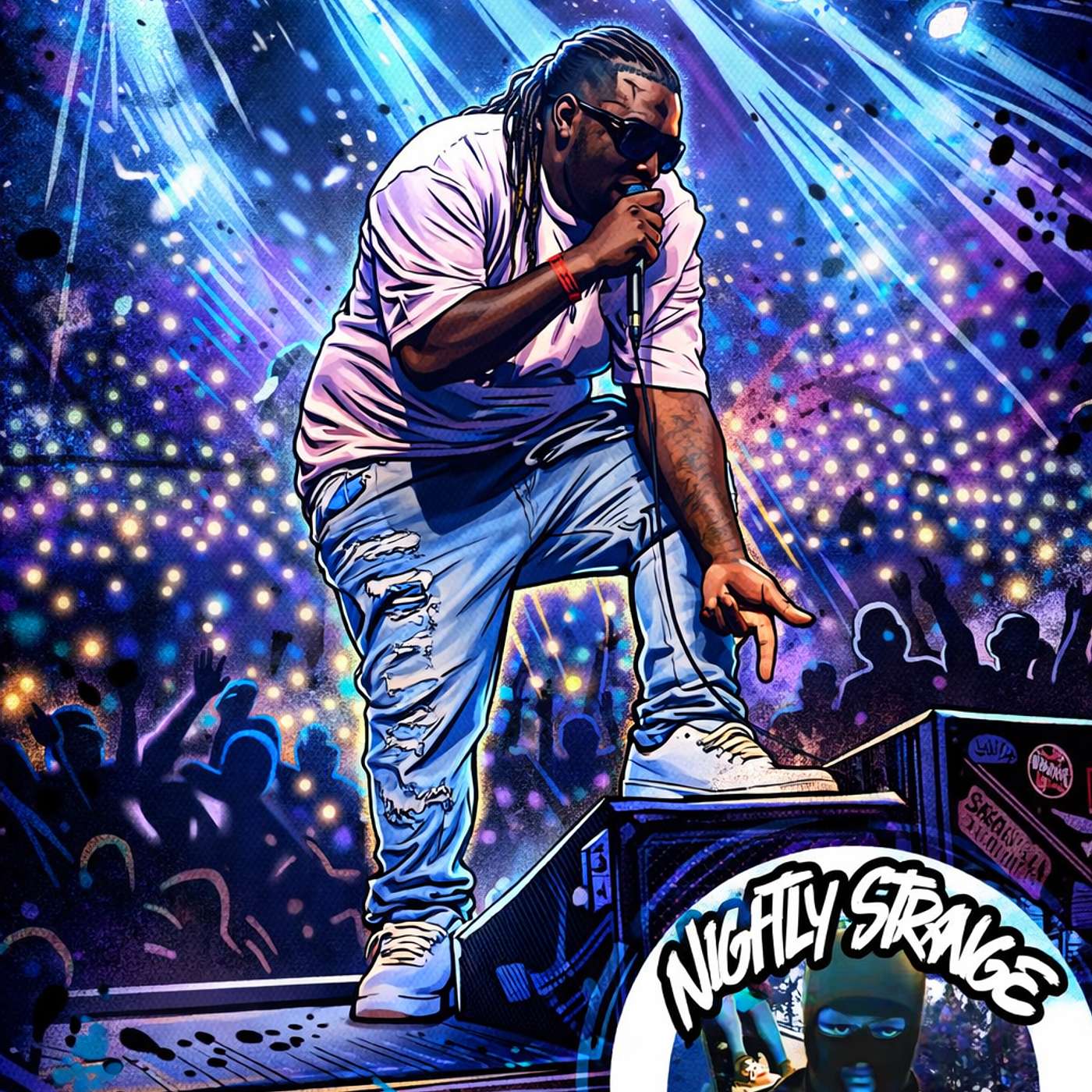 Nightly Strange Podcast - SAVAGE Tha Almiighty episode artwork