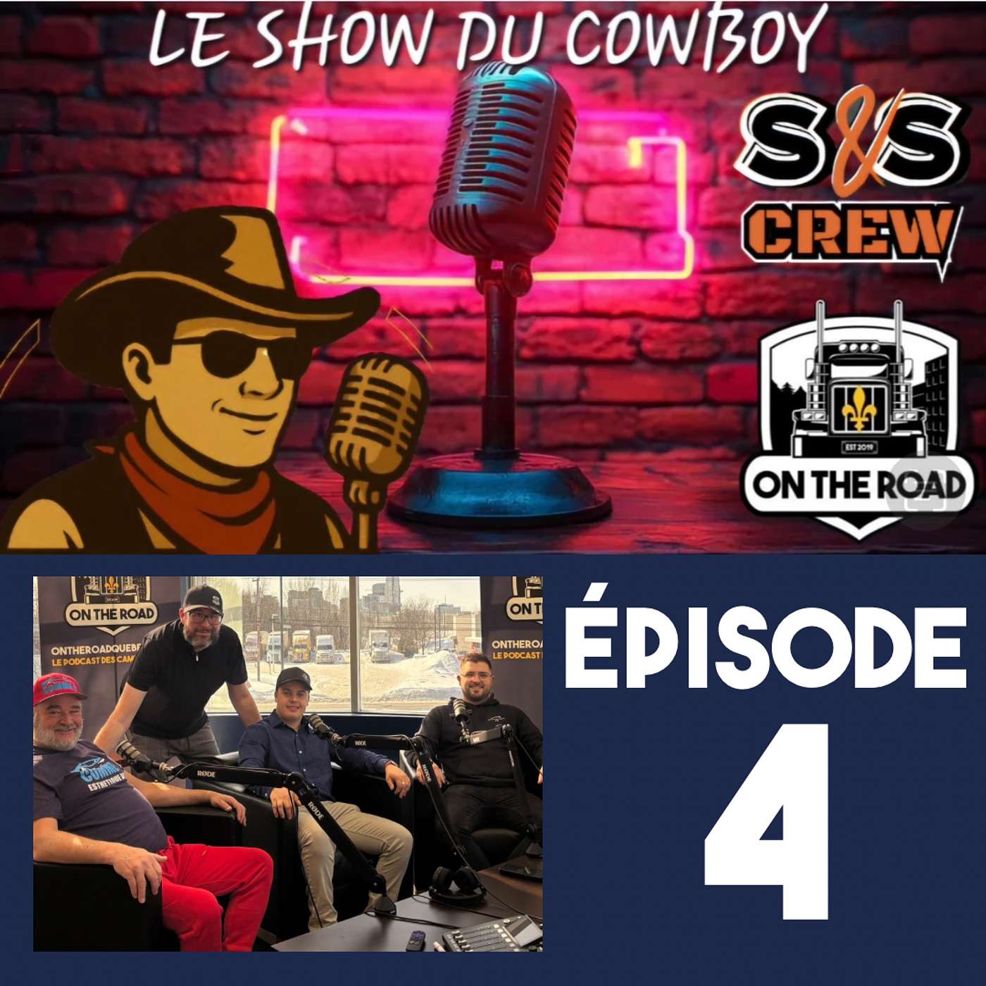 Le show du cowboy (On the road Québec) Épisode 4 episode artwork