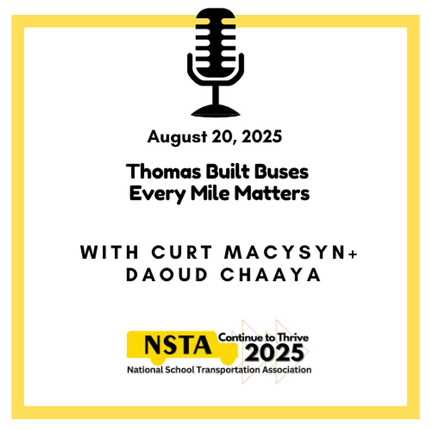 Thomas Built Buses- Every Mile Matters
