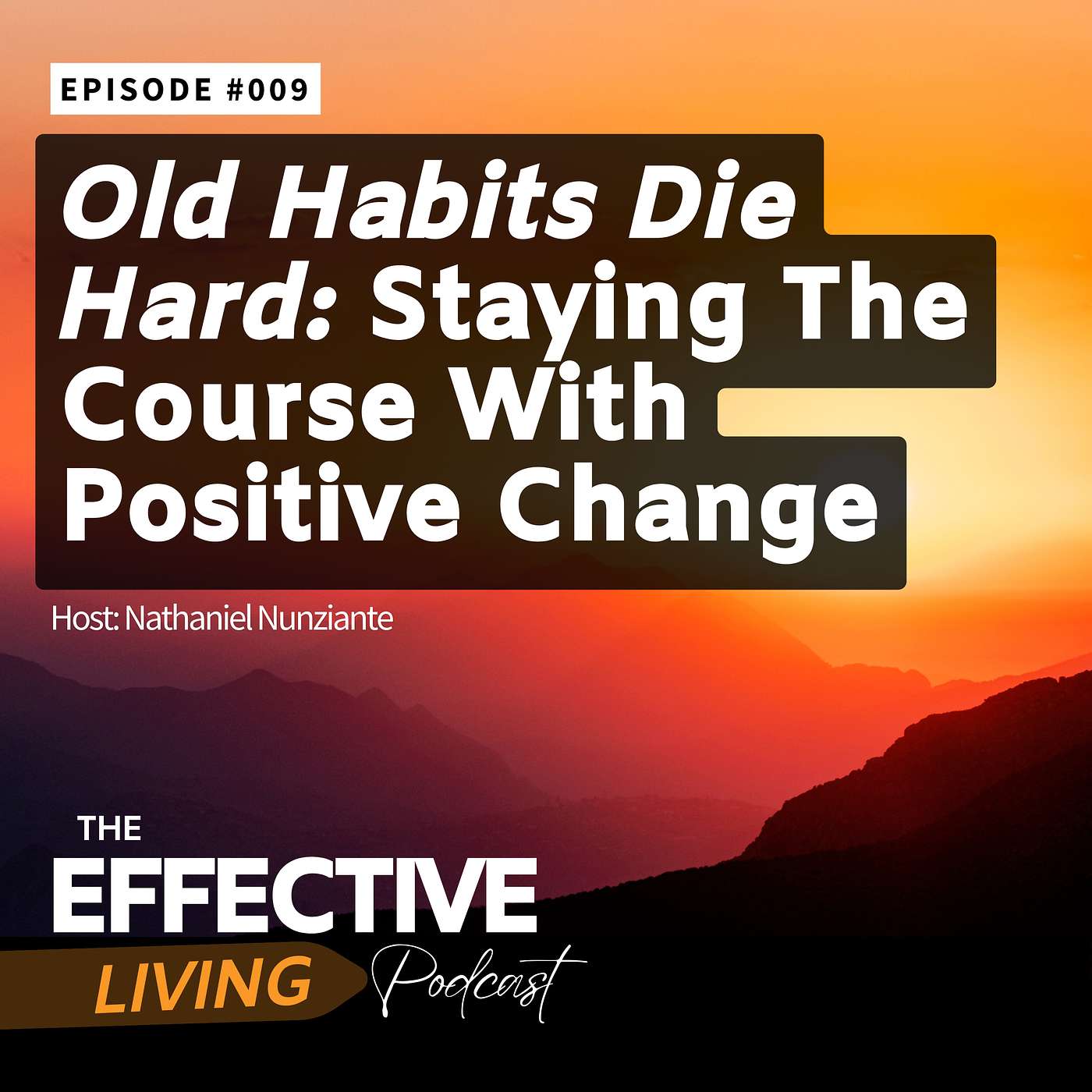 Old Habits Die Hard: Staying The Course With Positive Change