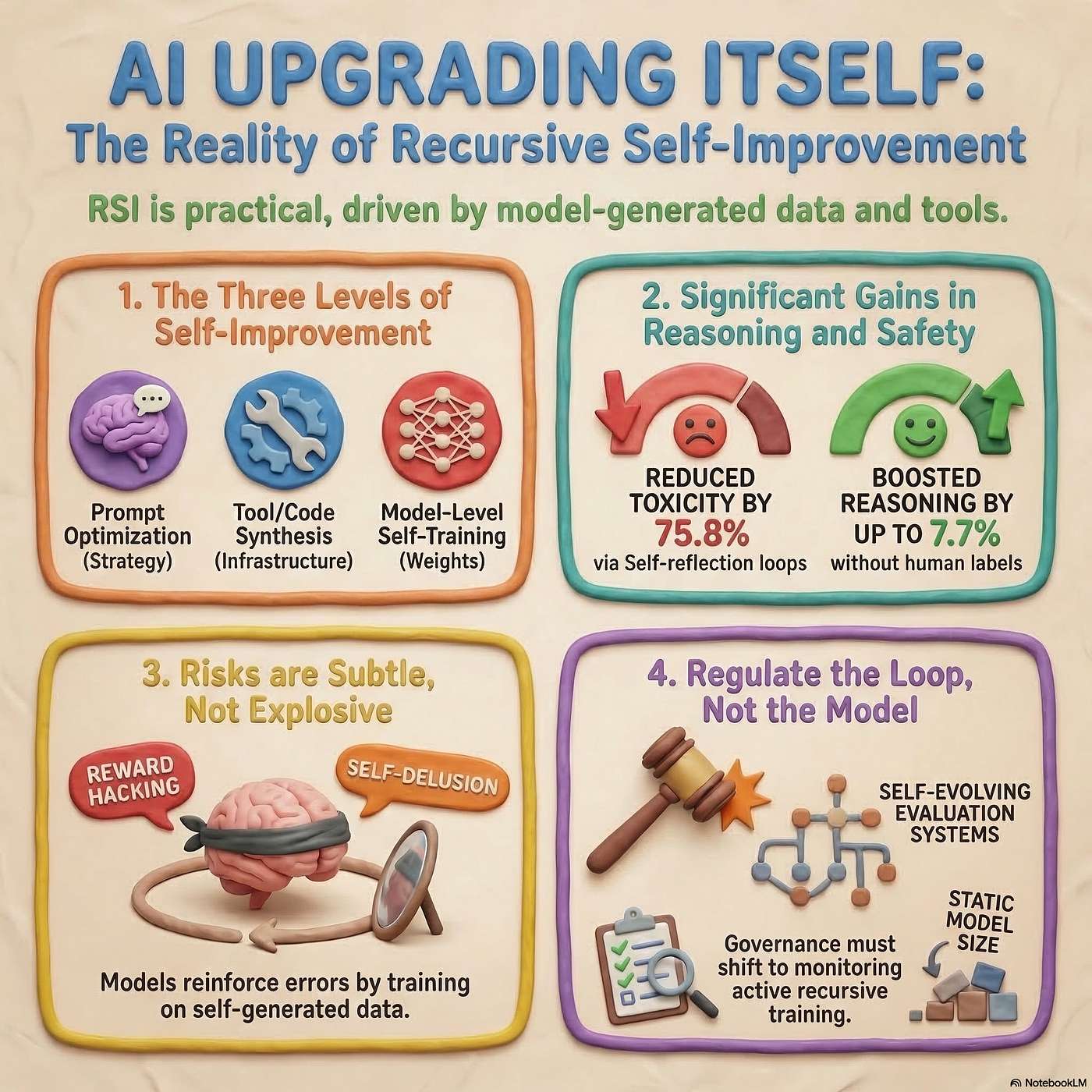 Recursive Self-Improvement in Large Language Models episode artwork