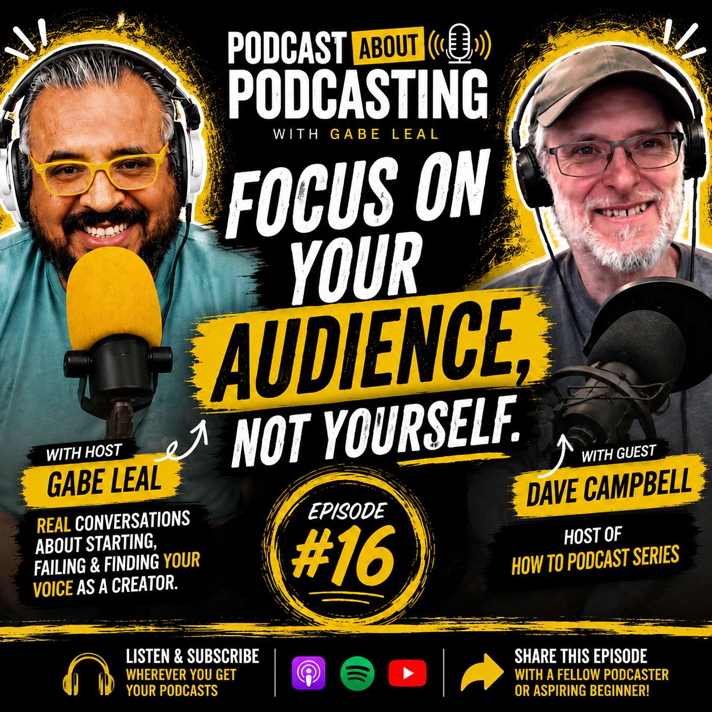 How to Grow a Podcast Audience Without Making It About Yourself with Dave Campbell
