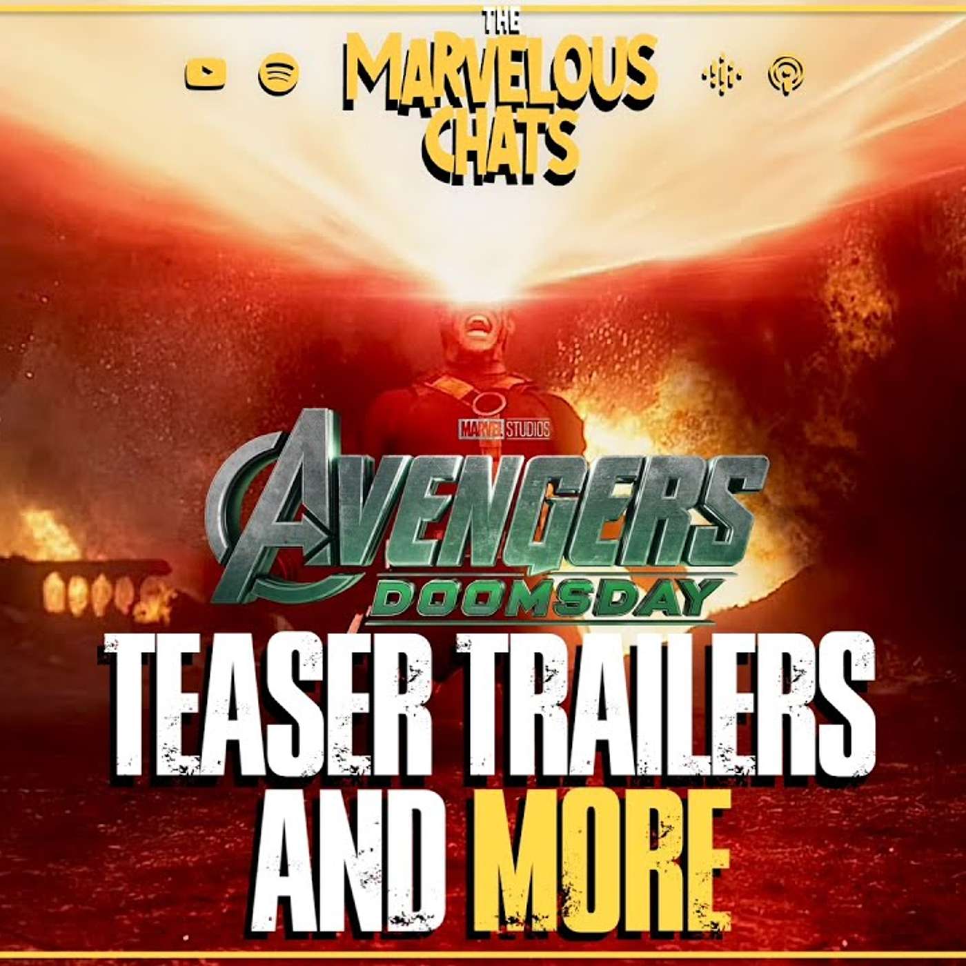 Avengers Doomsday Teaser Trailers , Stranger Things Finale and More | Marvelous Chats EP #186 episode artwork