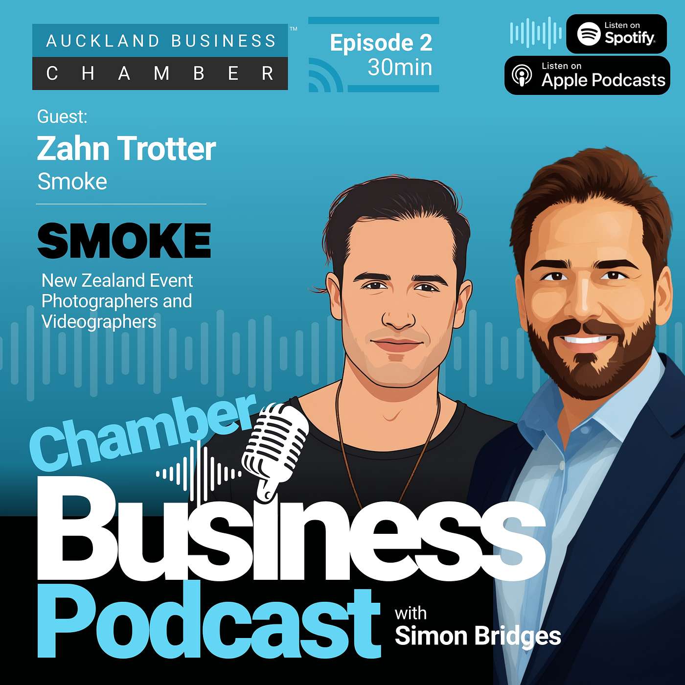 From weddings to corporate events - Chamber Business Podcast with Zahn Trotter, Smoke episode artwork