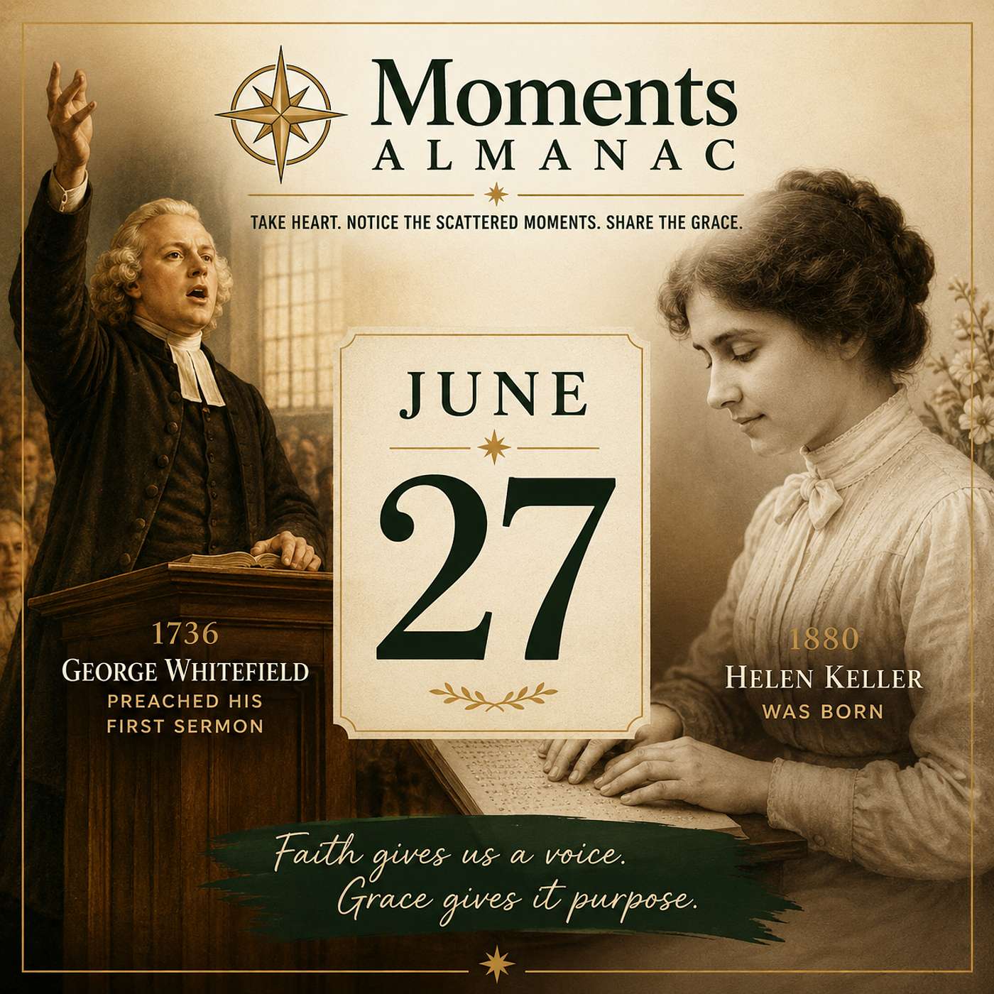 June 27, 2026 | Moments Almanac | Speak