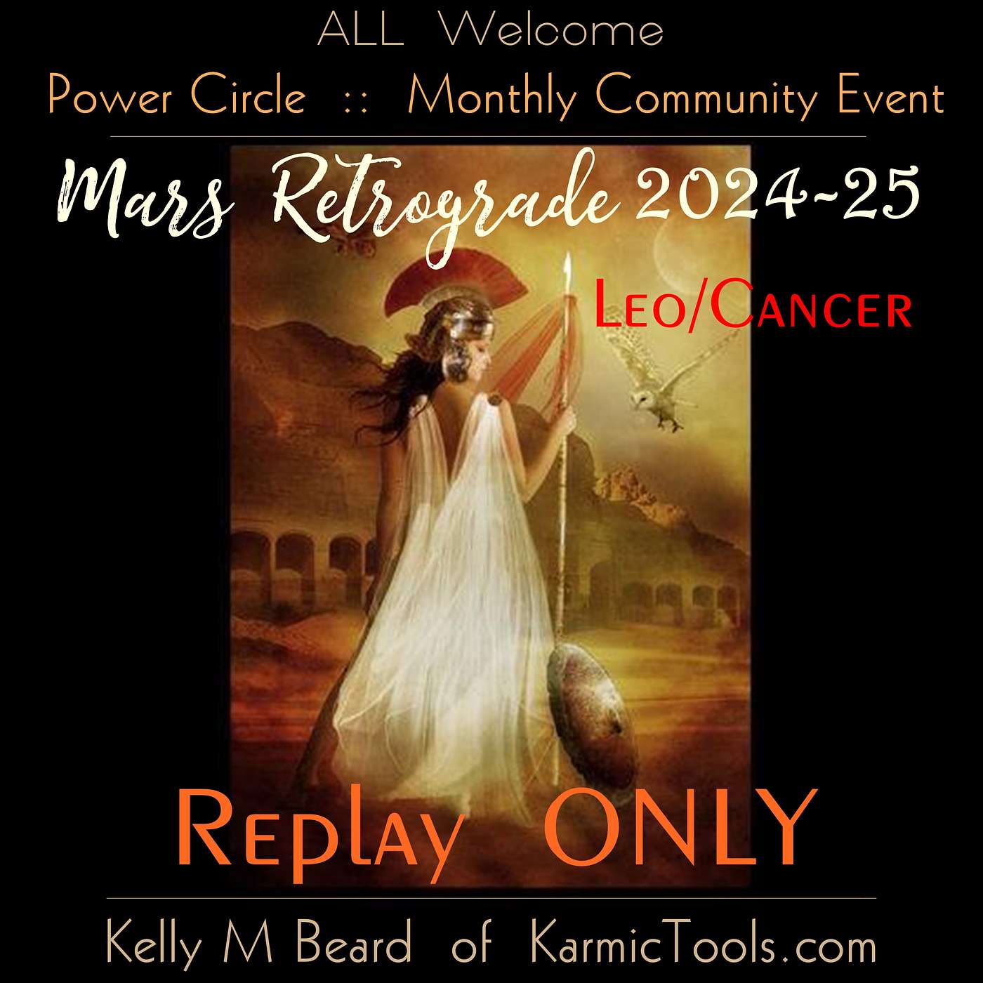 Special :: AUG  2024 :: Mars Retro CANCER/LEO 2024-25  ::  REPLAY Only