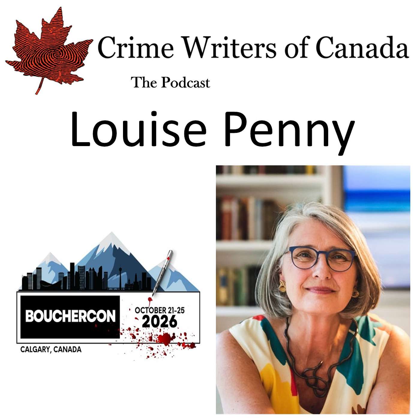 Louise Penny, Lifetime Achievement Guest of Honour at Bouchercon 2026 in Calgary