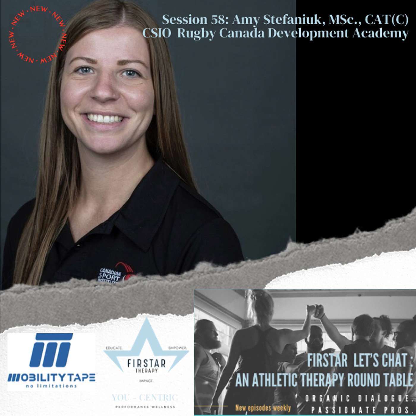 FIRSTAR Let\'s chAT: an Athletic Therapy podcast | Official Podcast of WFATT