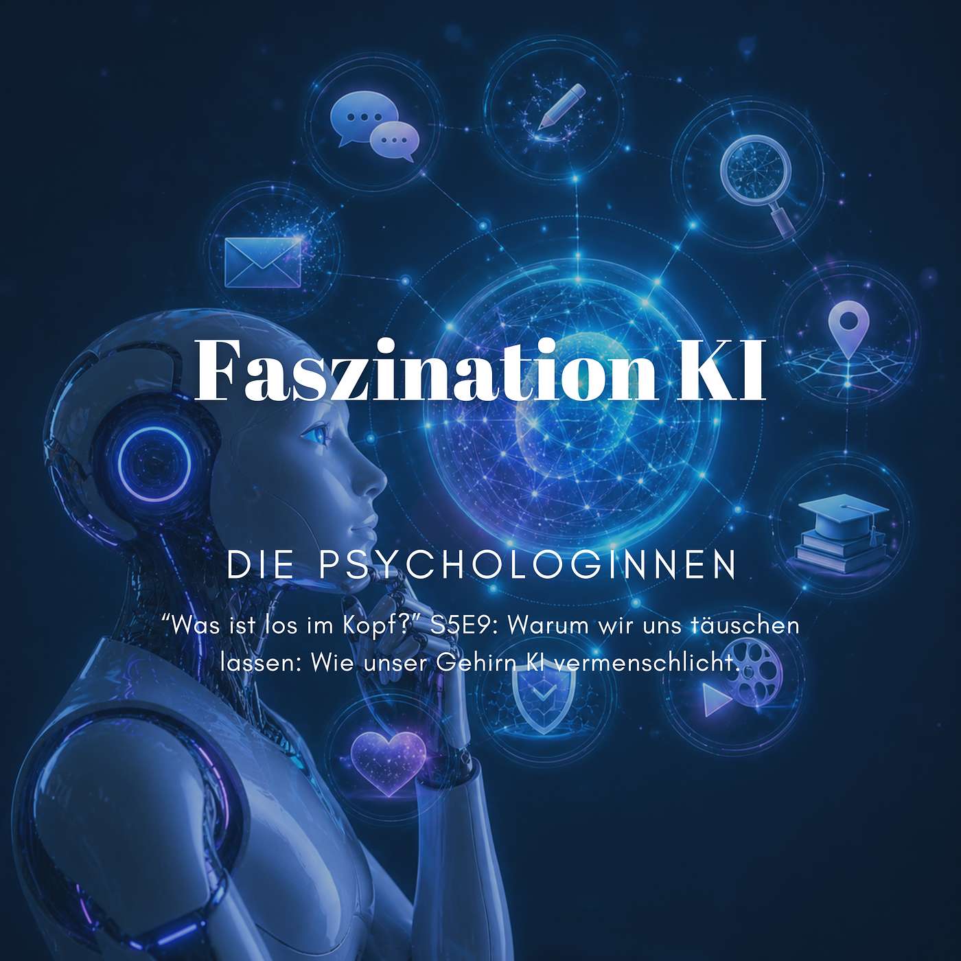 Faszination KI. Warum wir uns täuschen lassen: Wie unser Gehirn KI vermenschlicht. episode artwork