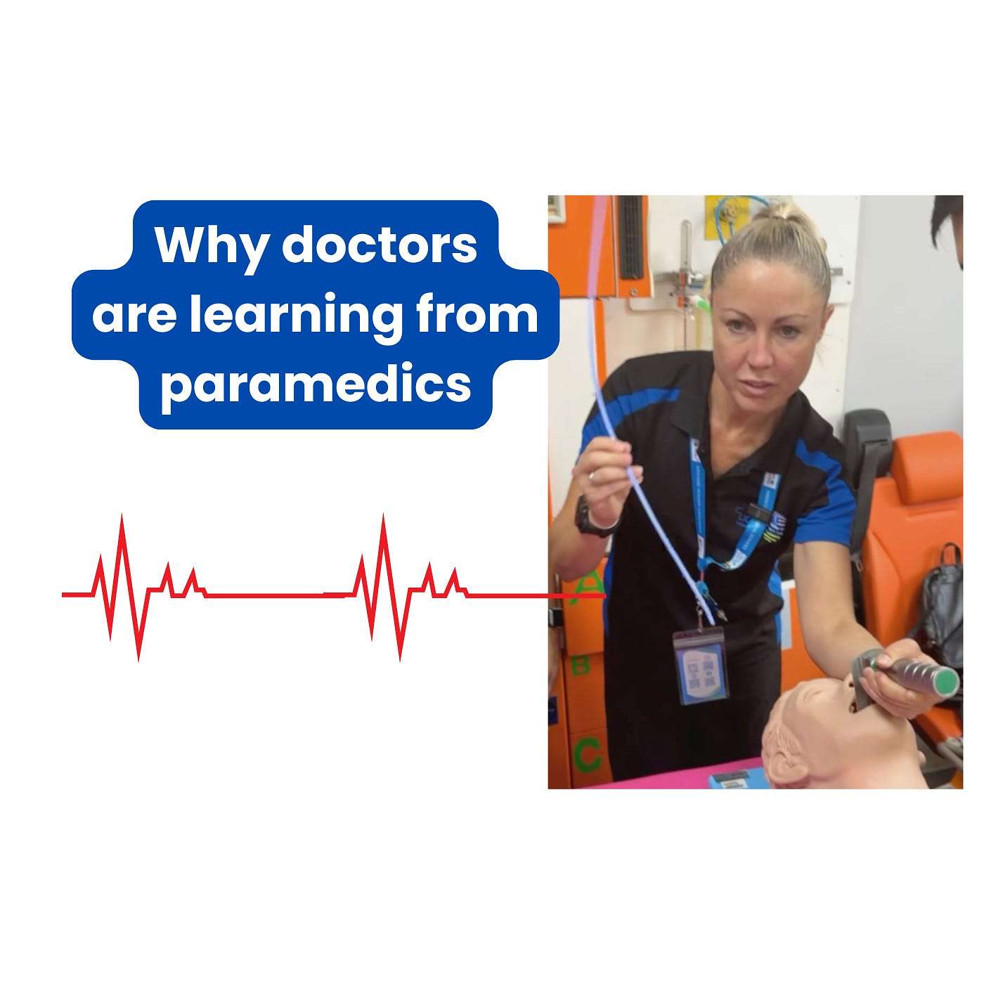 Why these doctors are learning from paramedics episode artwork