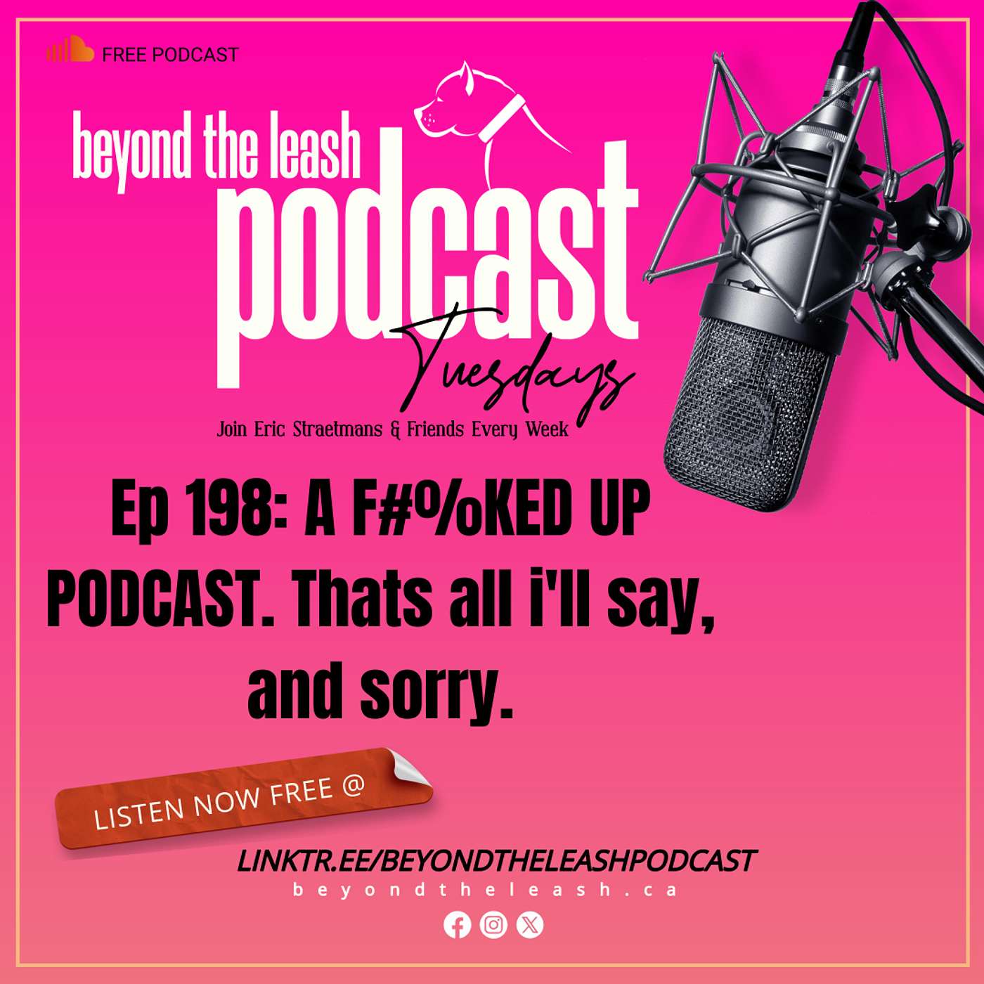Ep 198: A F#%KED UP PODCAST.  Thats all i'll say, and sorry.