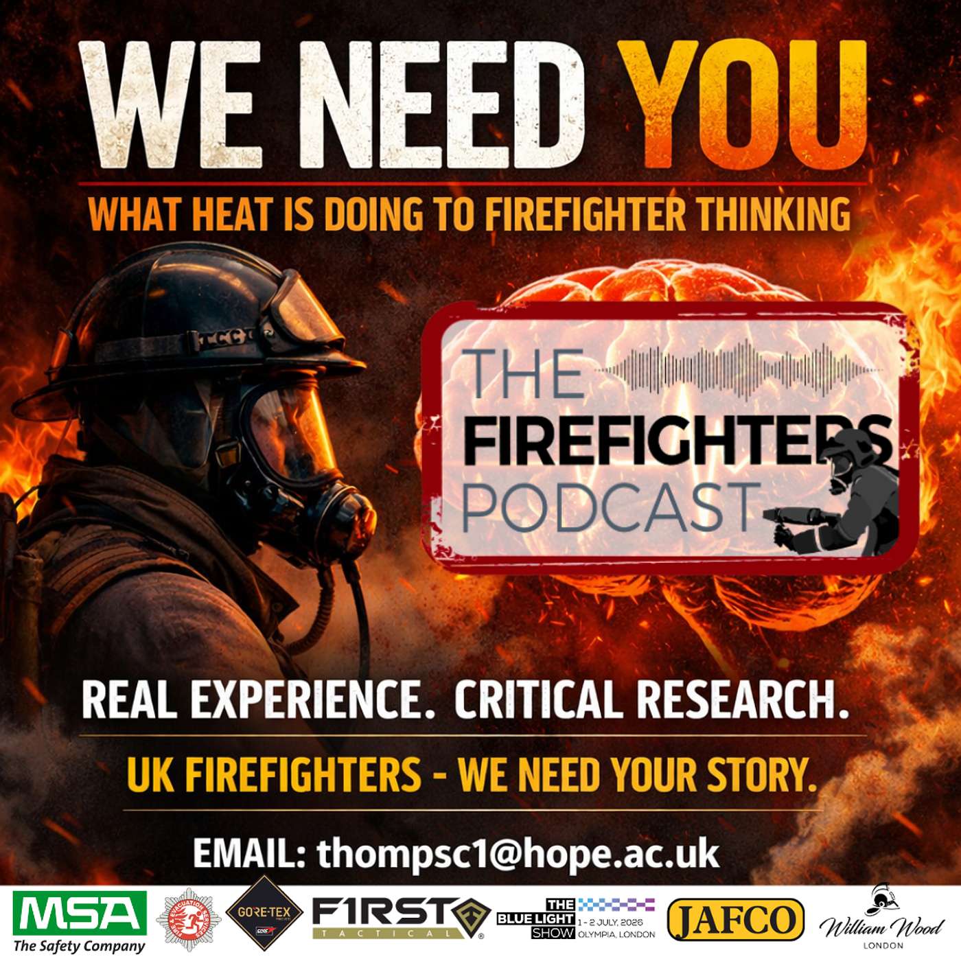 #456 We Need You: Firefighter Cognition Under Heat