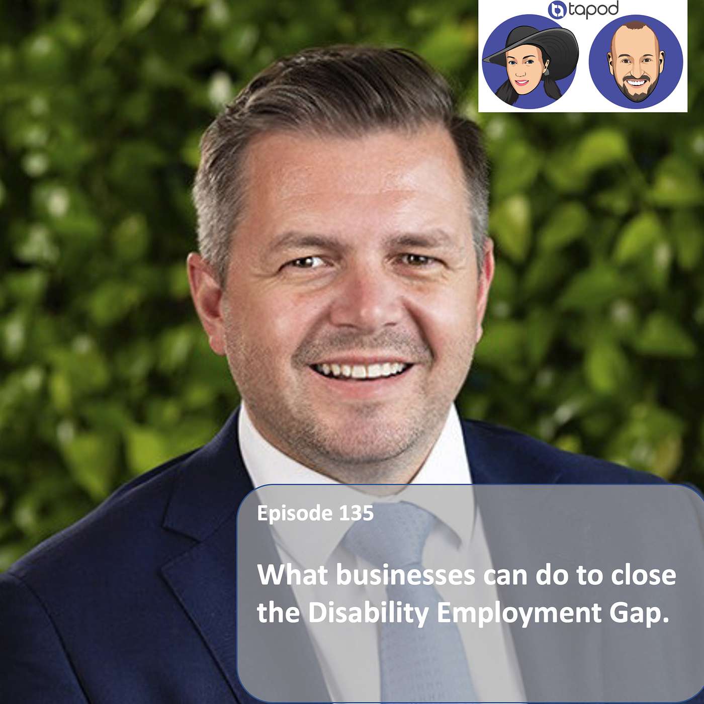 Episode 135 - Michael Dobbie - Paralympian - on what Businesses can do to Close the Disability Employment Gap