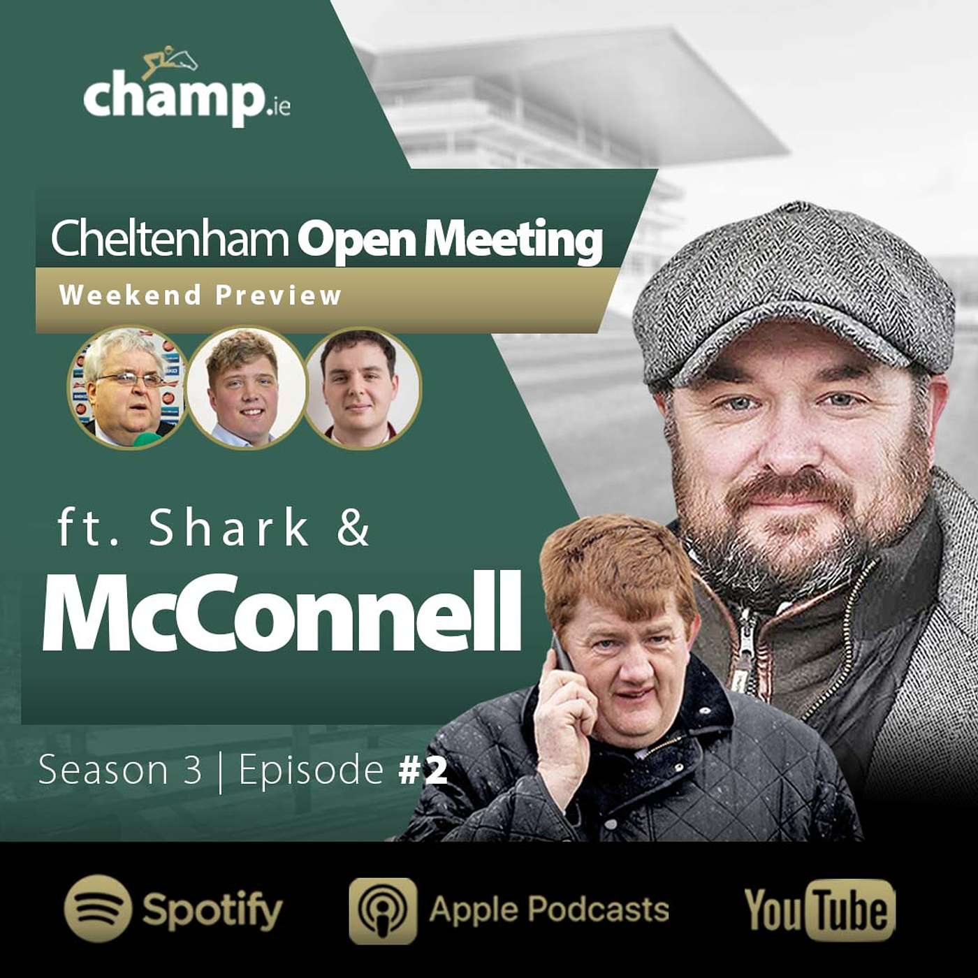 Cheltenham Open Meeting Preview Ft. SHARK HANLON & JOHN McCONNELL | Horse Racing | Podcast | Tips 🏇 episode artwork