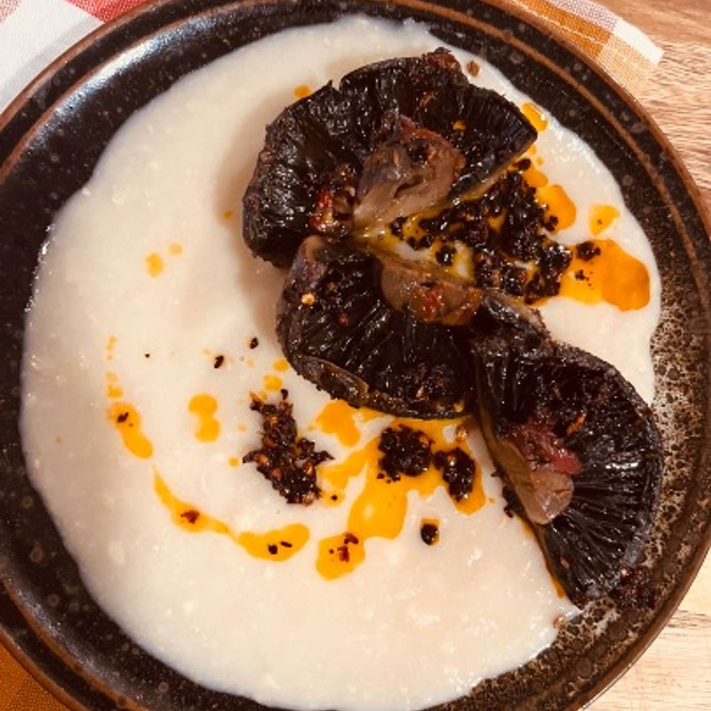 S4 E14 Portobello Mushroom Steaks with White Bean Purée