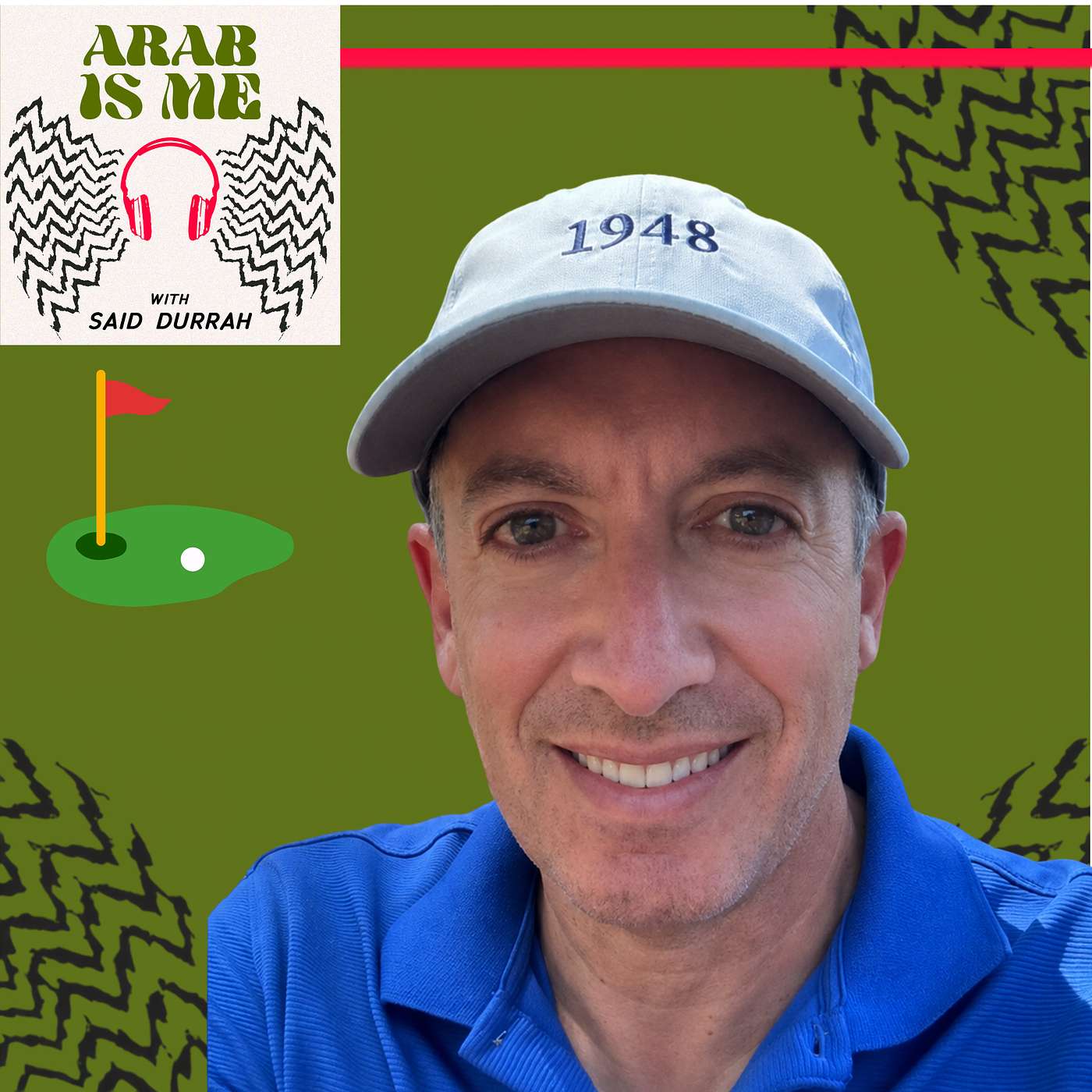 Wait... Palestine Has a Golf Team?! ⛳ | Mike Easmeil | Arab Is Me Podcast episode artwork