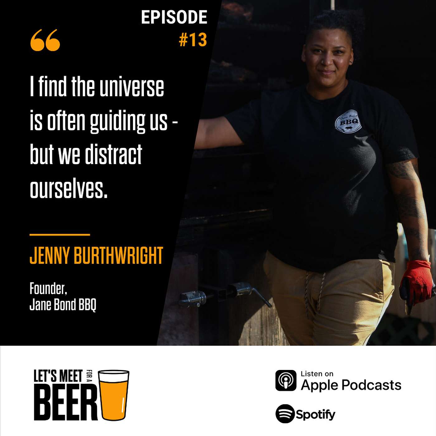 Episode 13 - Jenny Burthwright - Founder, Jane Bond BBQ