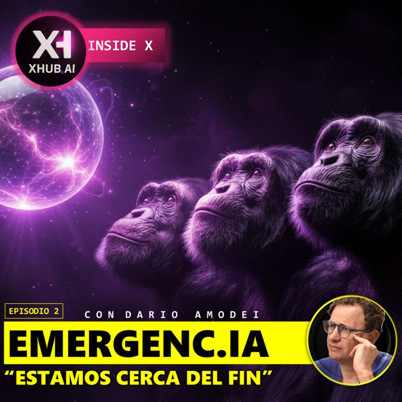 T6.E040. INSIDE X EMERGENC.IA "Estamos cerca del fin" | Dario Amodei (Episodio 2/2)