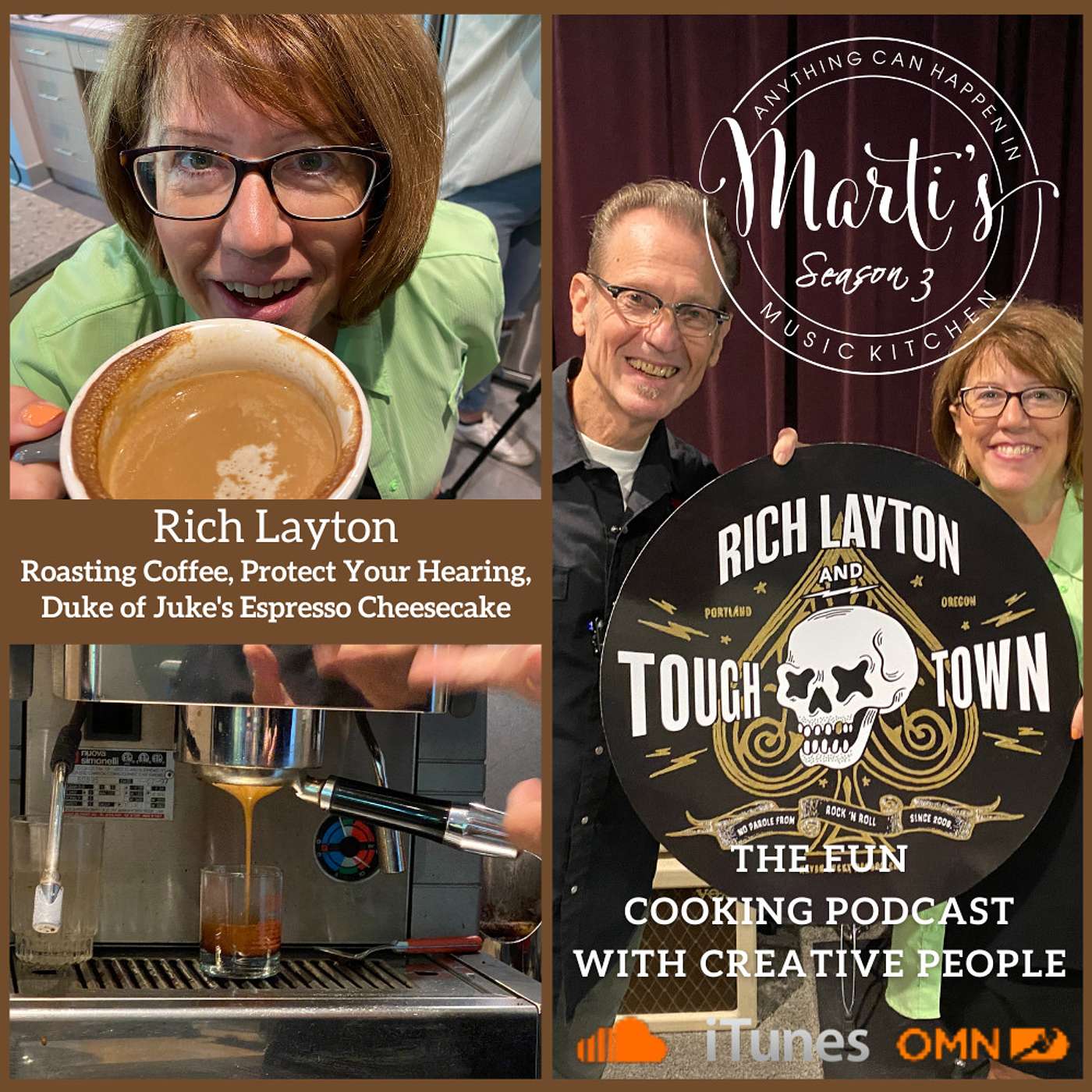 MMK S3-44 Rich Layton Roasing Coffee Roots Rock and Playing Harmonica
