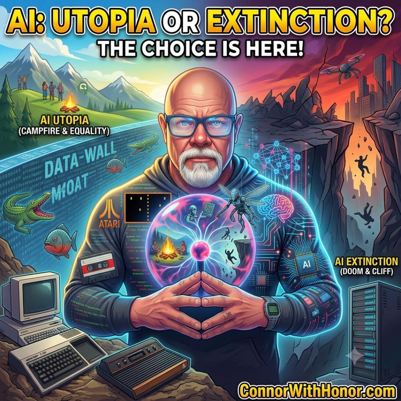 AI: Utopia or Extinction? The Gamer Minds Building Our Future Already Know