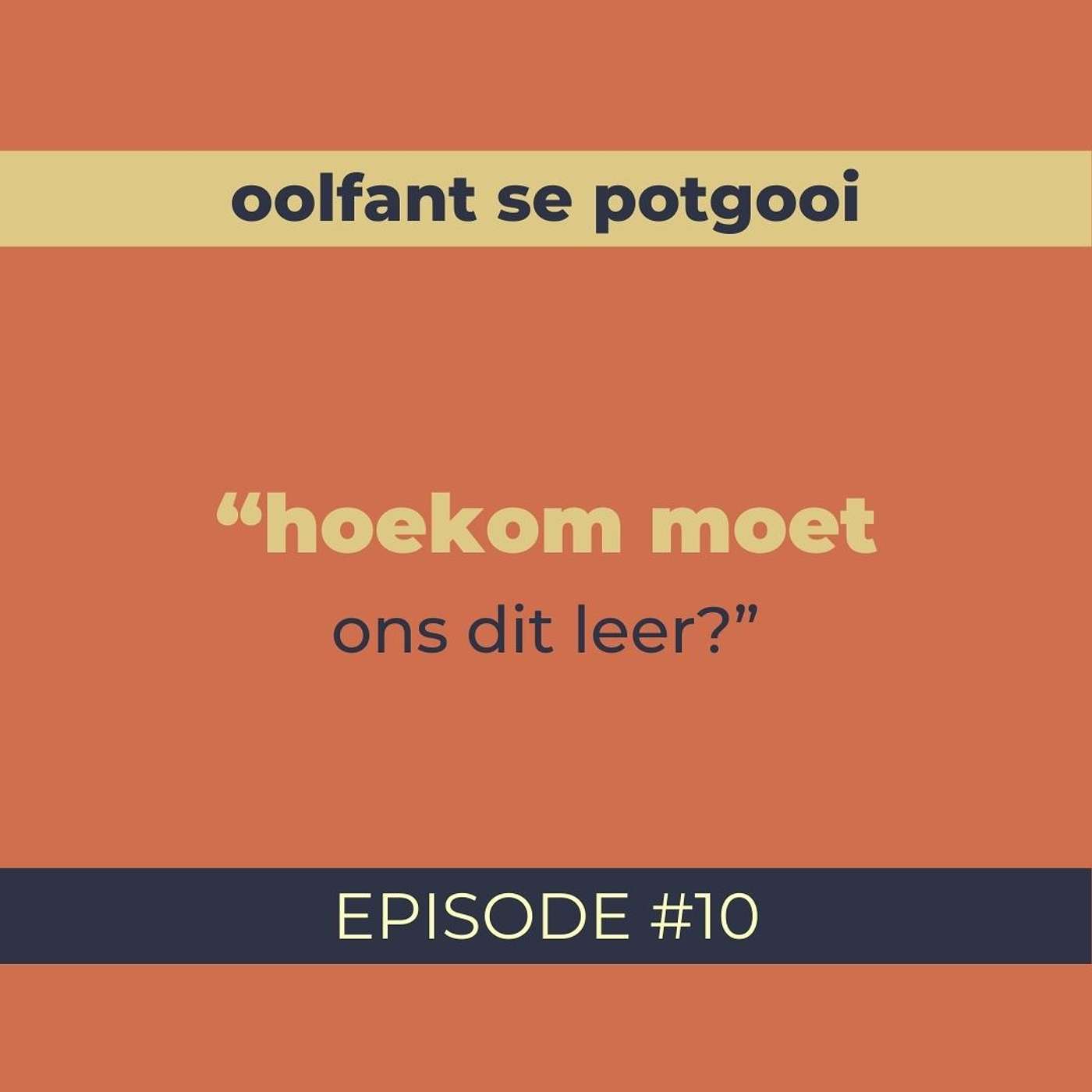 Oolfant se potgooi