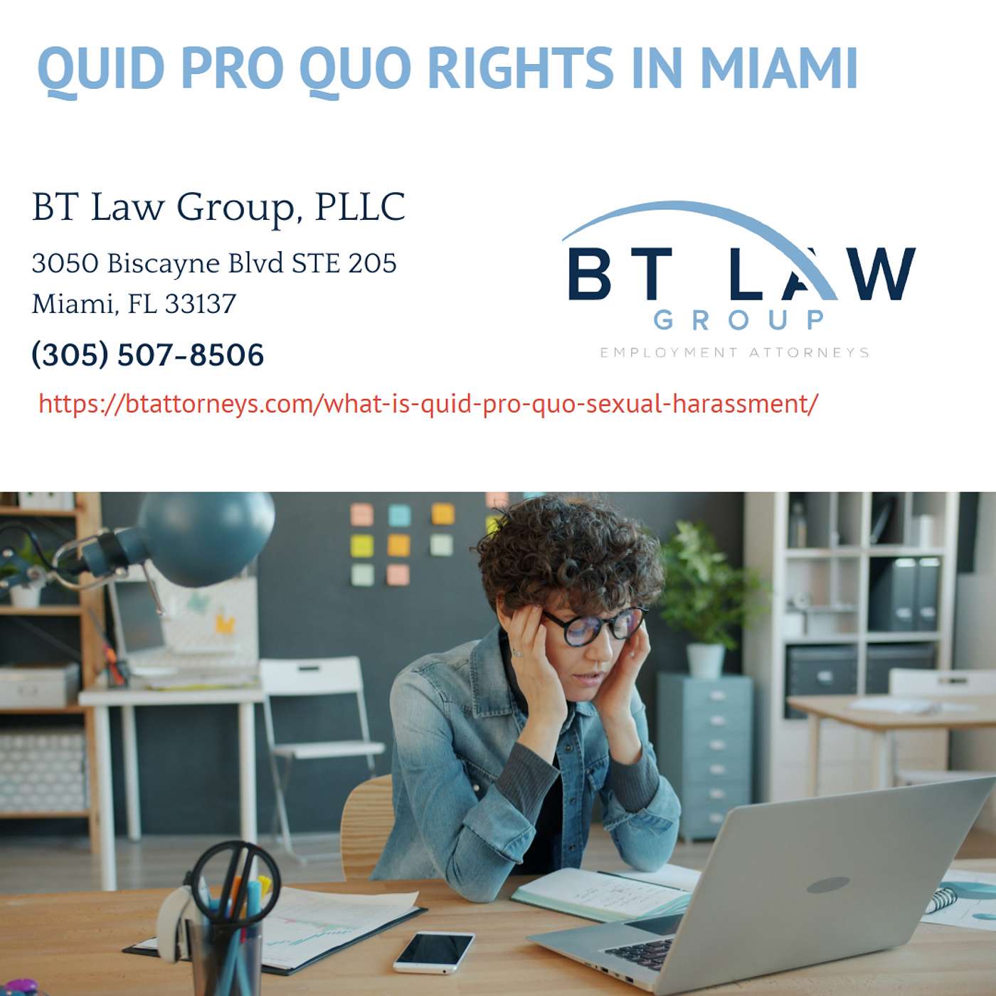 What Is Quid Pro Quo Harassment and What Are Your Rights? - BT Law Group, PLLC episode artwork