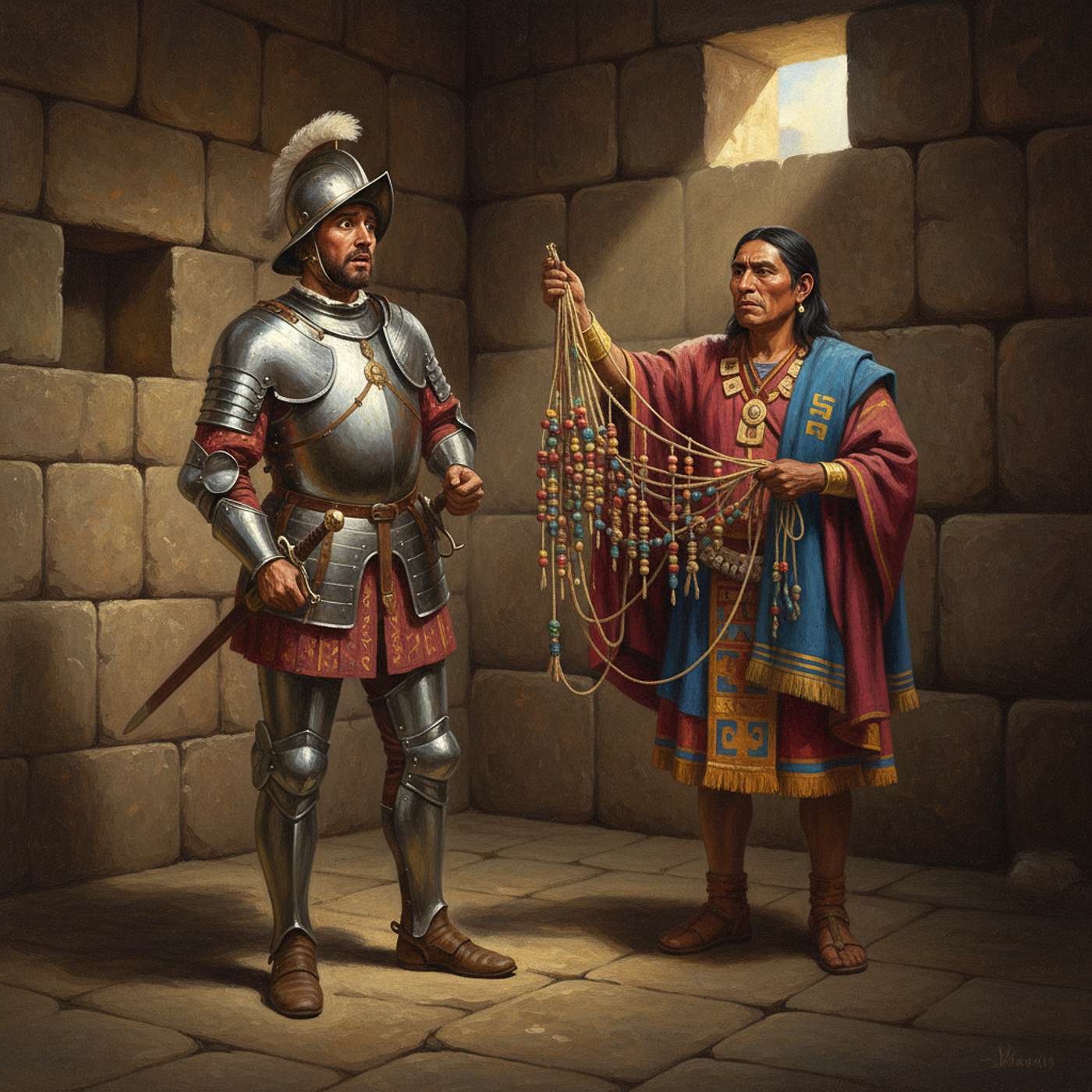 Cover art for the latest Phonograph episode: THE AUDACITY OF THE ANDES: HOW A BUNCH OF INCAN NERDS ACCIDENTALLY INVENTED CORPORATE HELL