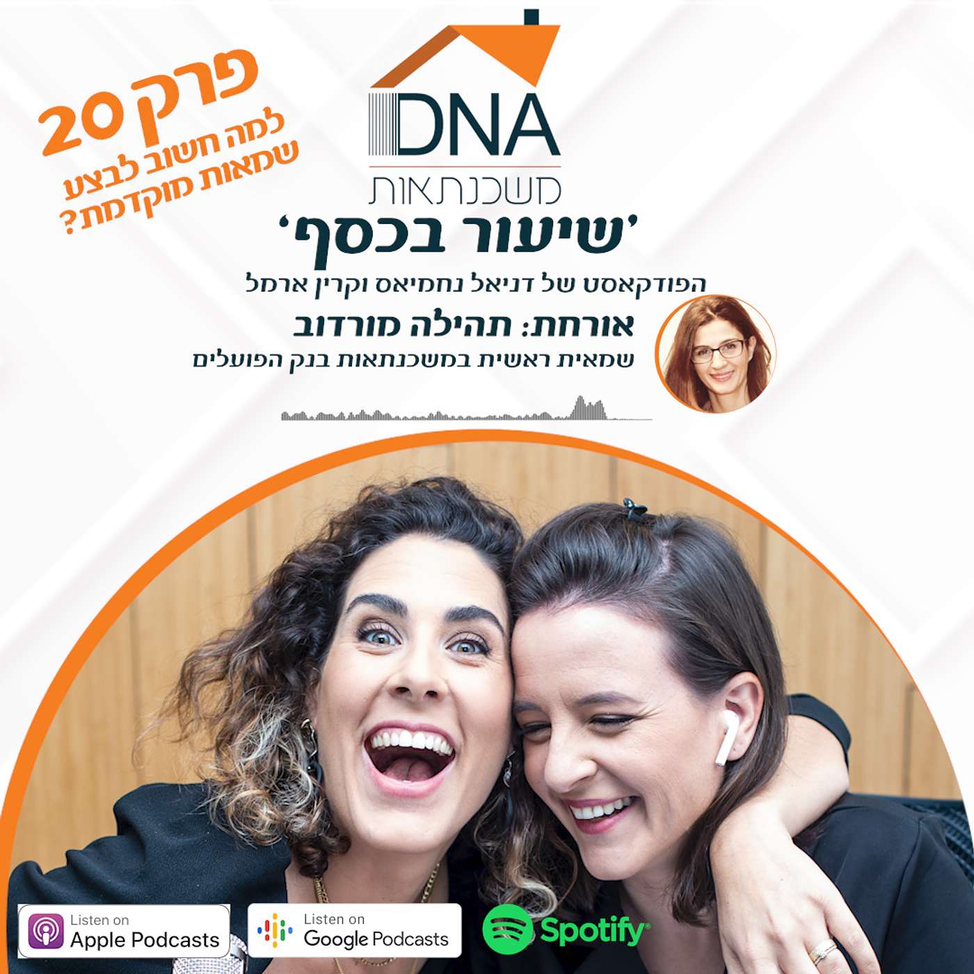 פרק 20 - למה חשוב לבצע שמאות מוקדמת? - עם תהילה מורדוב שמאית ראשית במשכנתאות בנק הפועלים