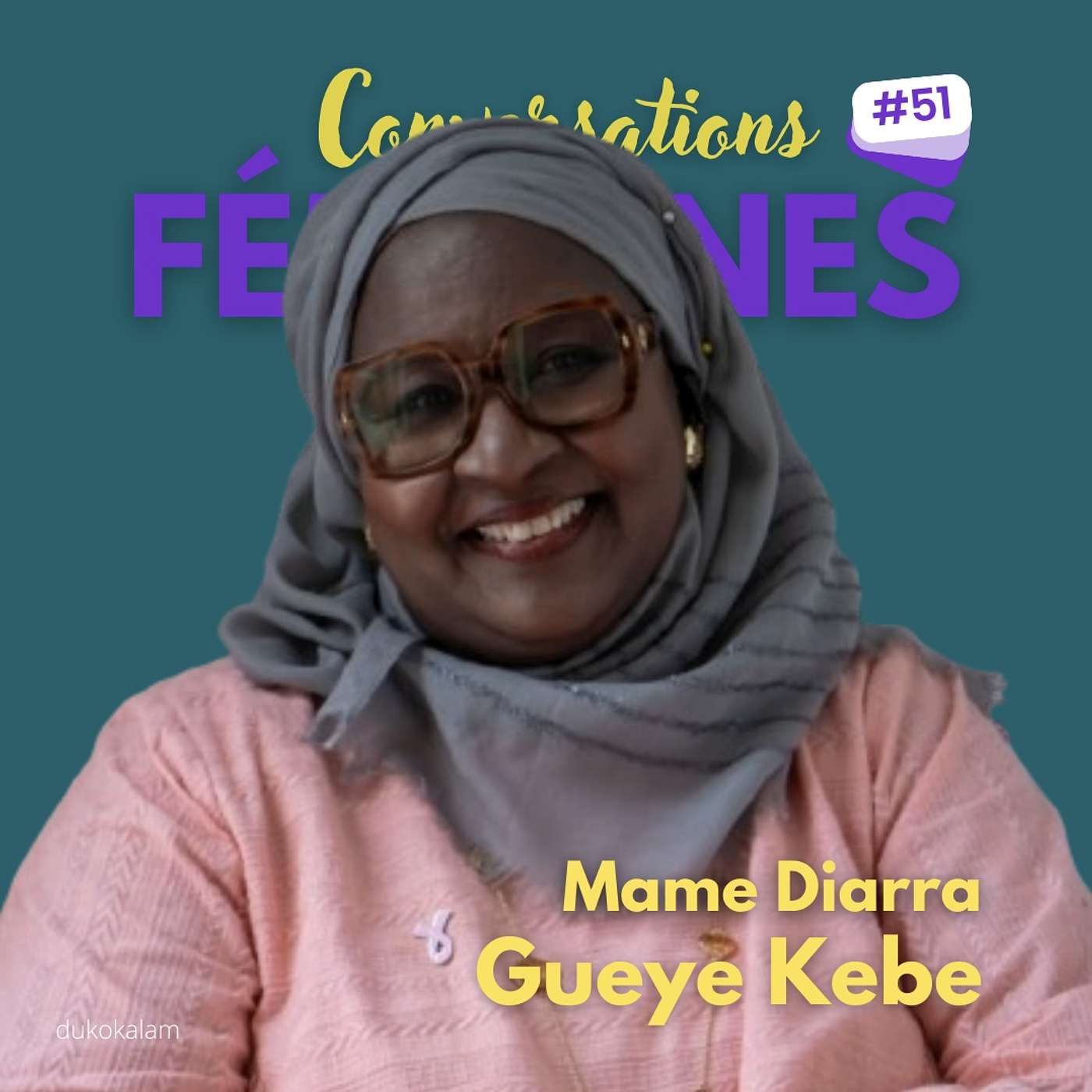 Octobre rose avec Mame Diarra Gueye Kébé