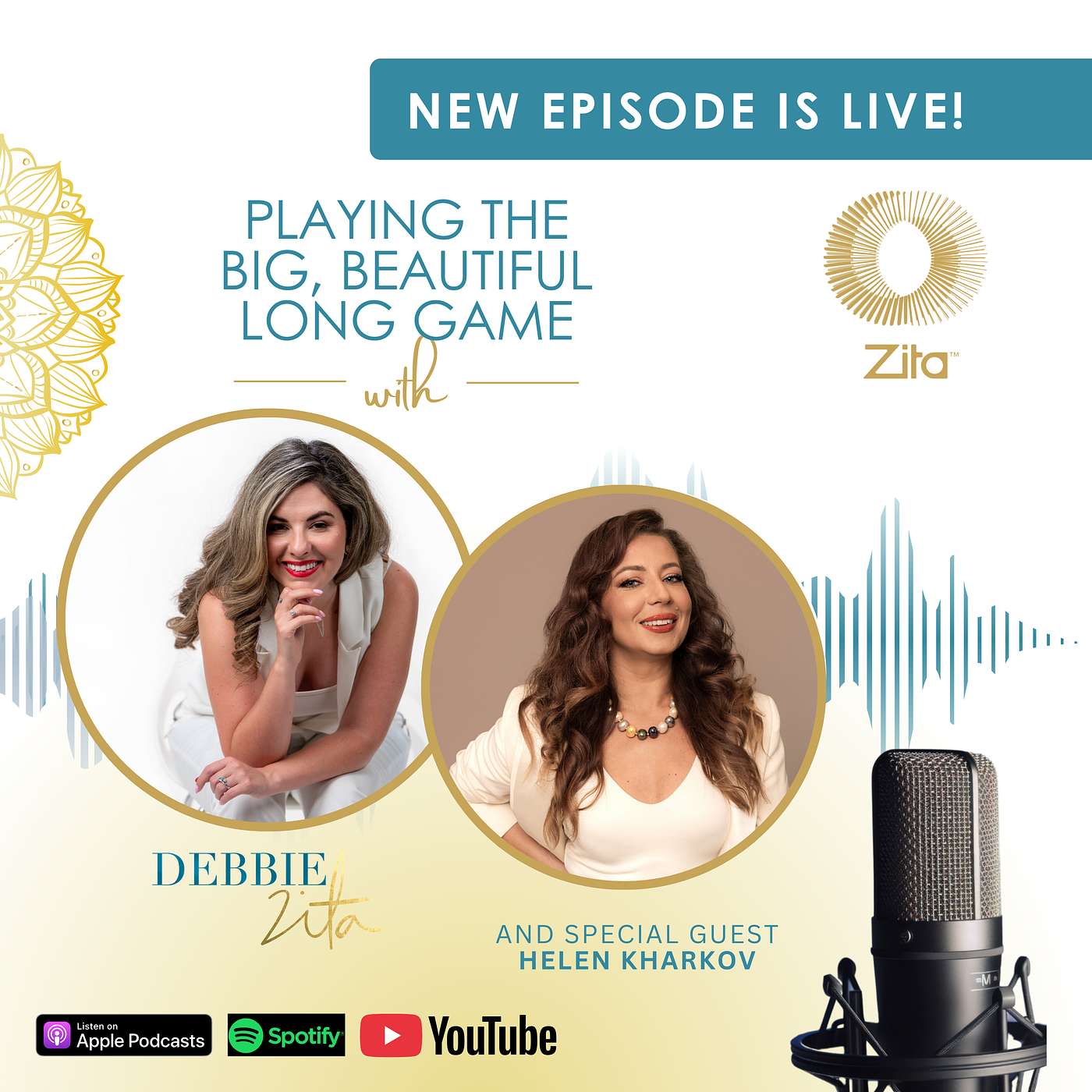 Ep 32 - Bridal Beauty and Beyond with Helen Kharkov, Bridal Hair & Makeup Expert episode artwork
