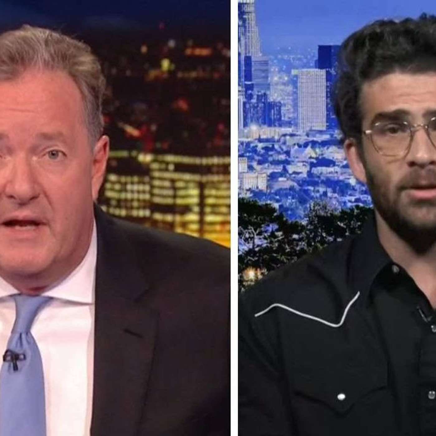 Piers Morgan vs HasanAbi - FIERCE DEBATE on Israel and Palestine {Reaction} | Helios Blog 843