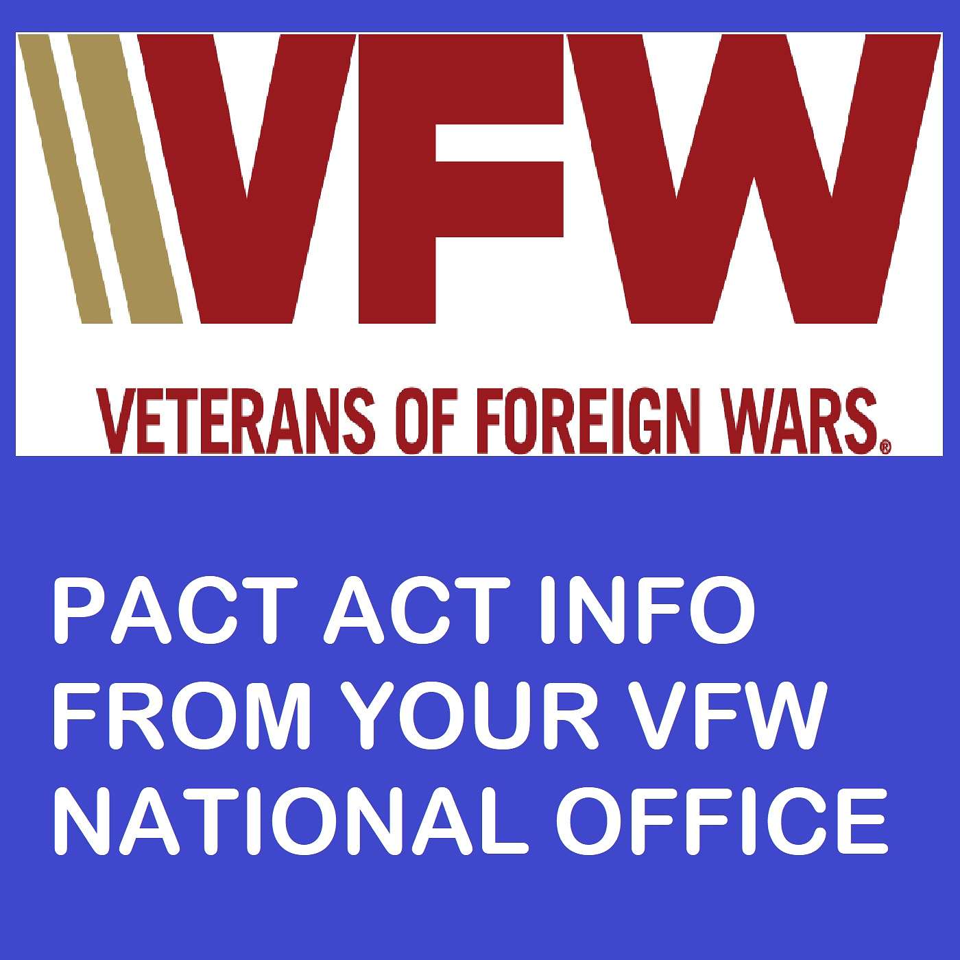 Ryan Gallucci, VFW Dir National Veterans Services discusses the fine points and benefits presented by the PACT Act,