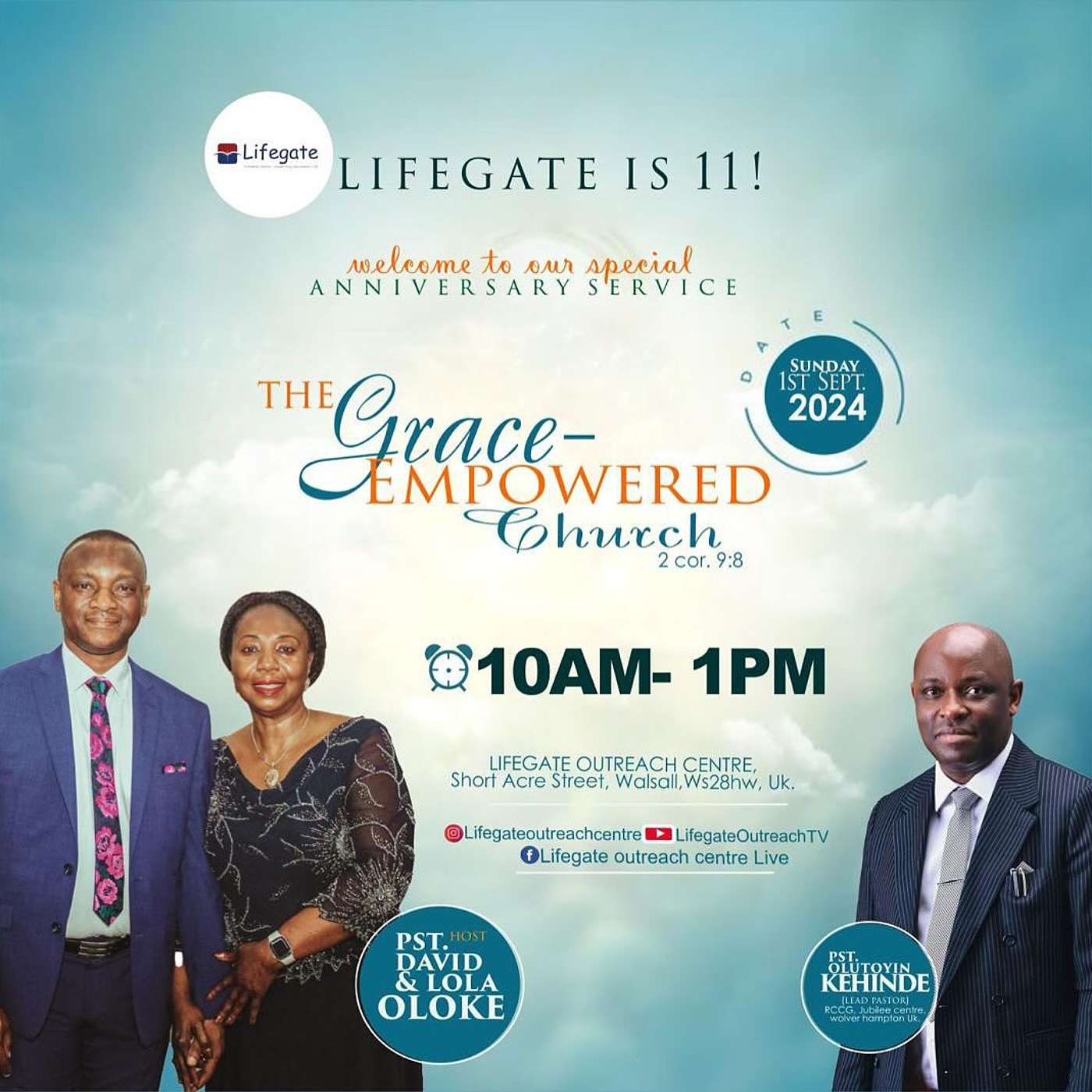 The Grace Empowered Church - Lifegate Church - 1.9.24
